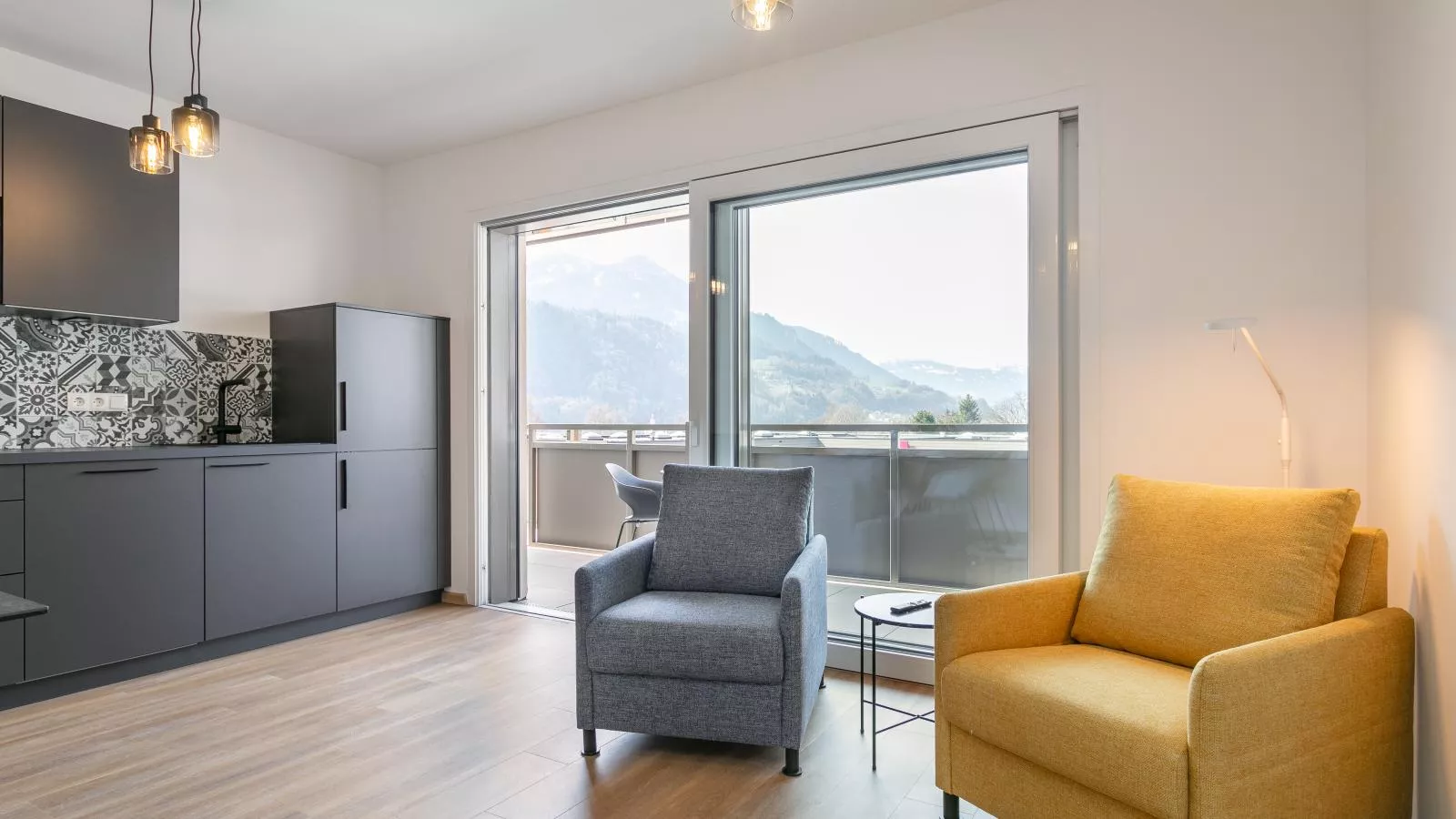 City Apartments Jenbach Top 8 - Woonkamer