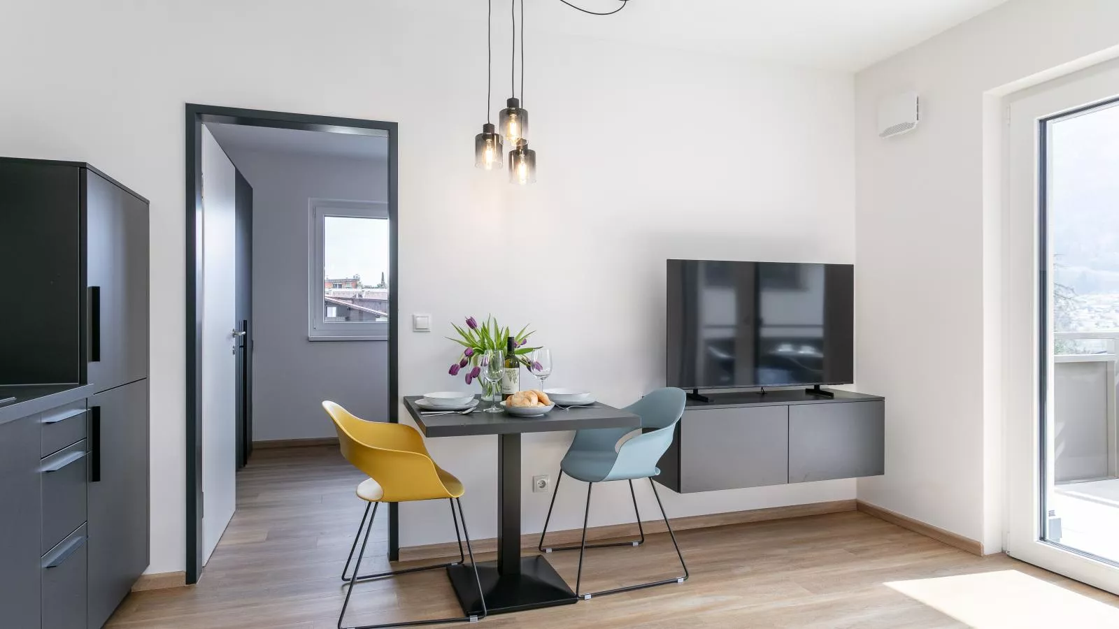 City Apartments Jenbach Top 13 - Woonkamer