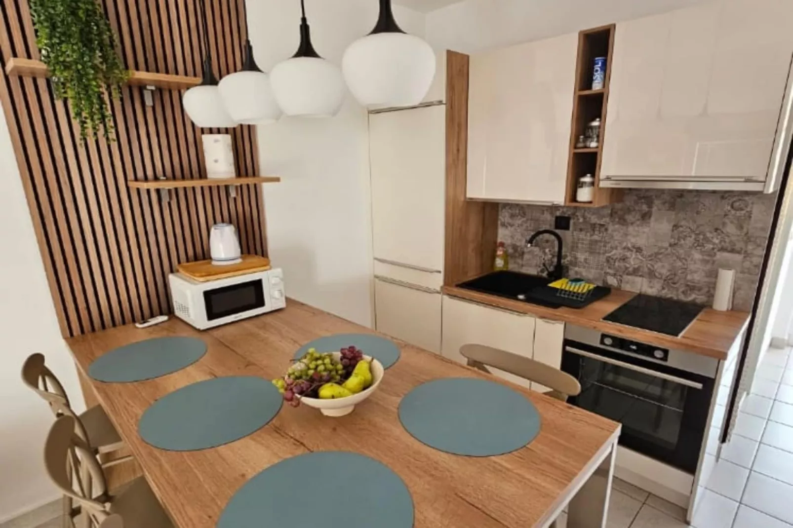 Apartment M&VALENTIN - Two Bedroom Apartment with Terrace - Keuken