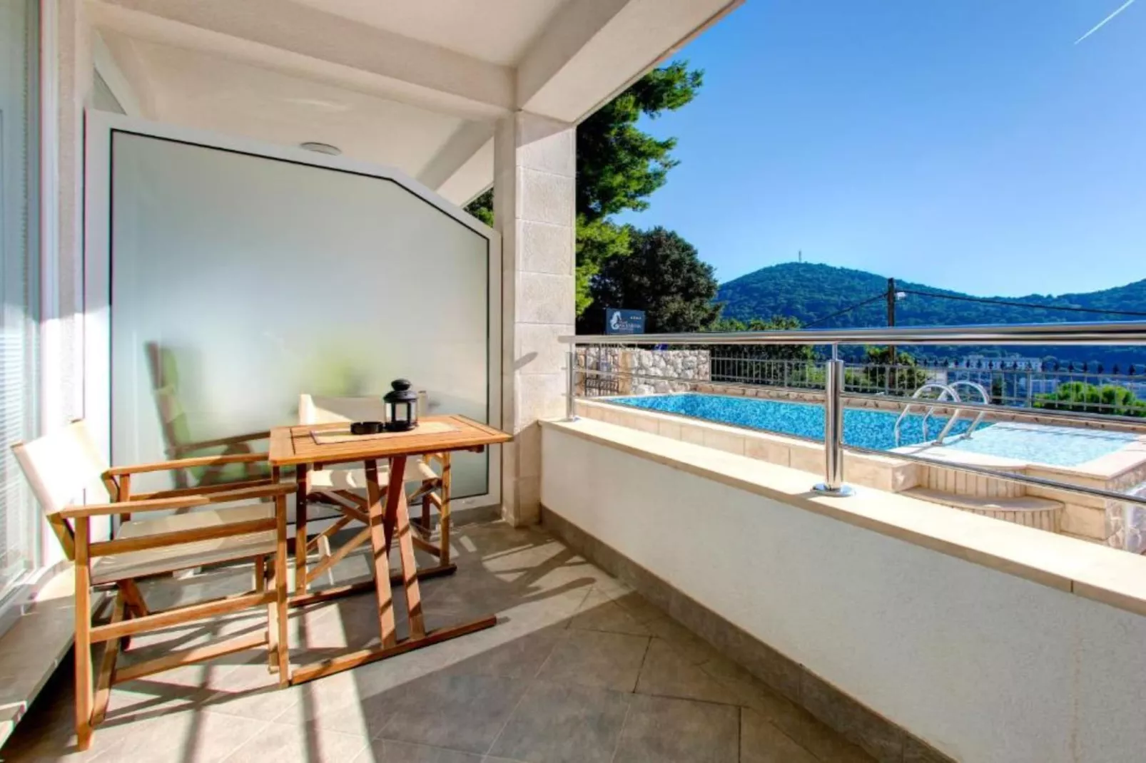 One-Bedroom Apartment With Balcony And Sea View (Deluxe) - Terrasbalkon