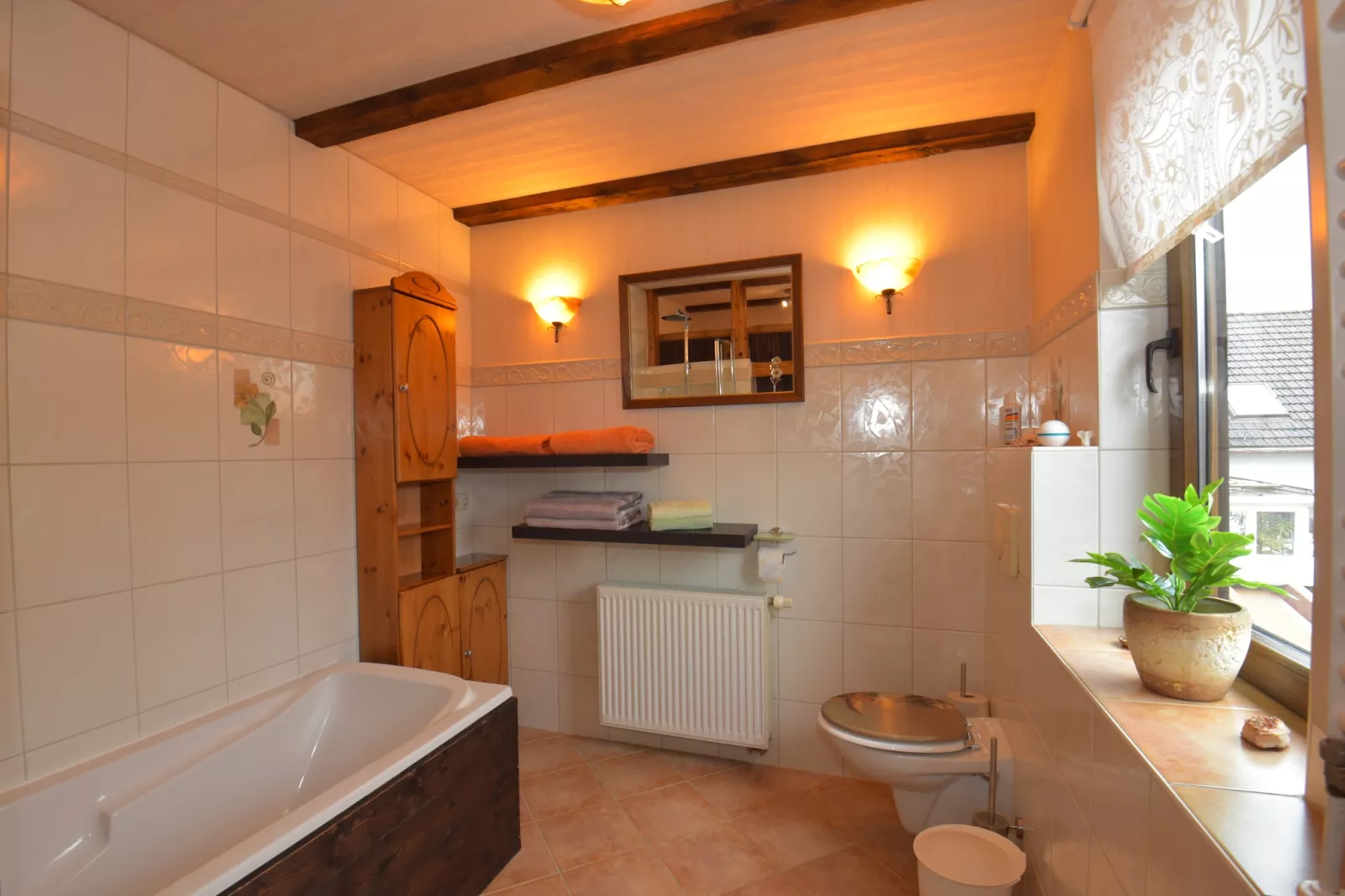 Ferienwohnung Erna - Badkamer