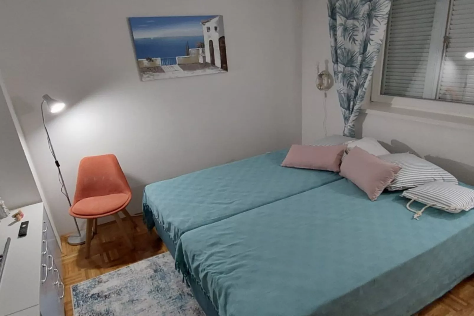 Charming Crikvenica Beachfront Apartment - One Bedroom Apartment - Slaapkamer