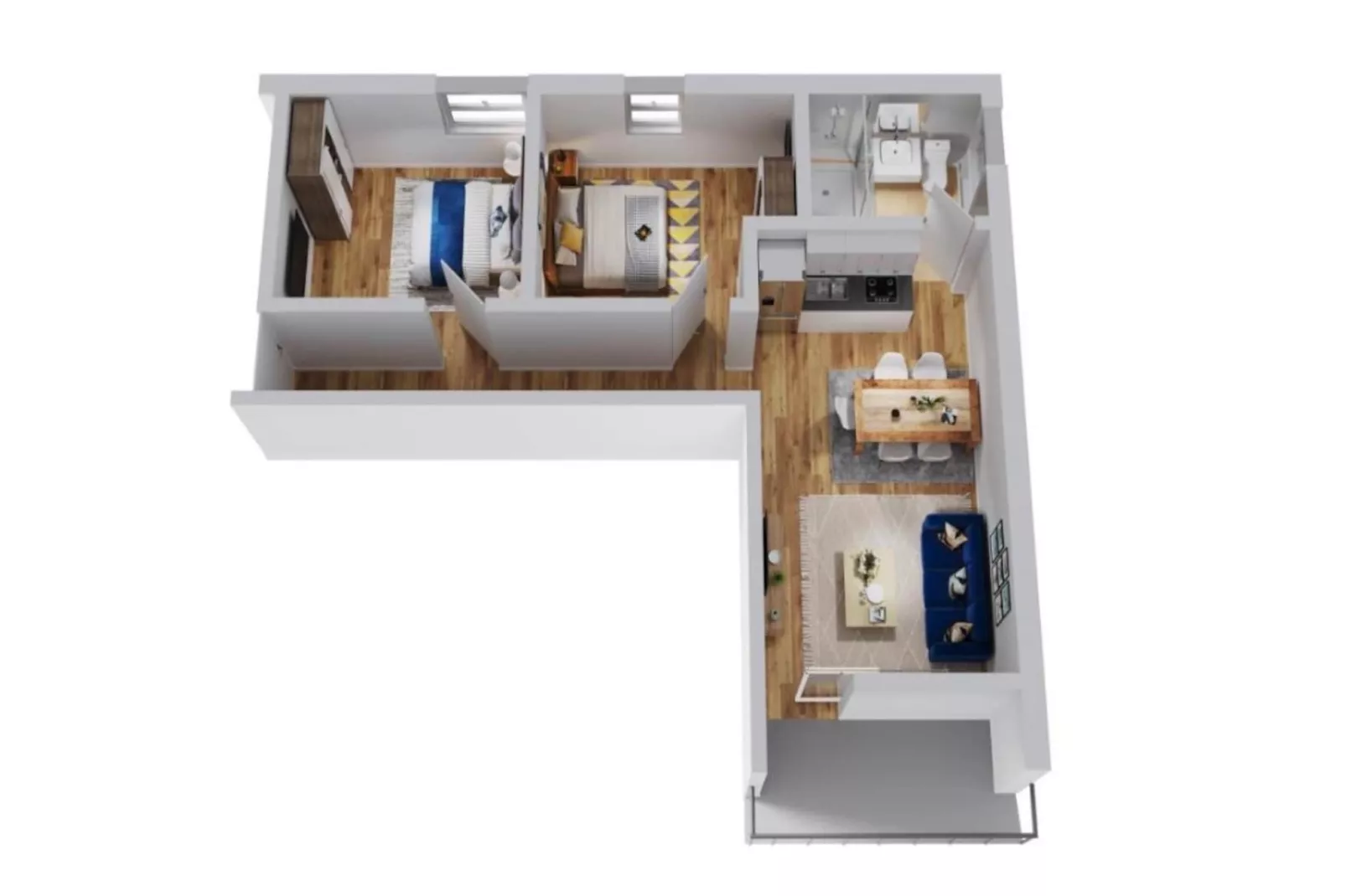 Appartement - Winterbergerstrasse 3, nr. 505 | Neuastenberg - Niet-getagd