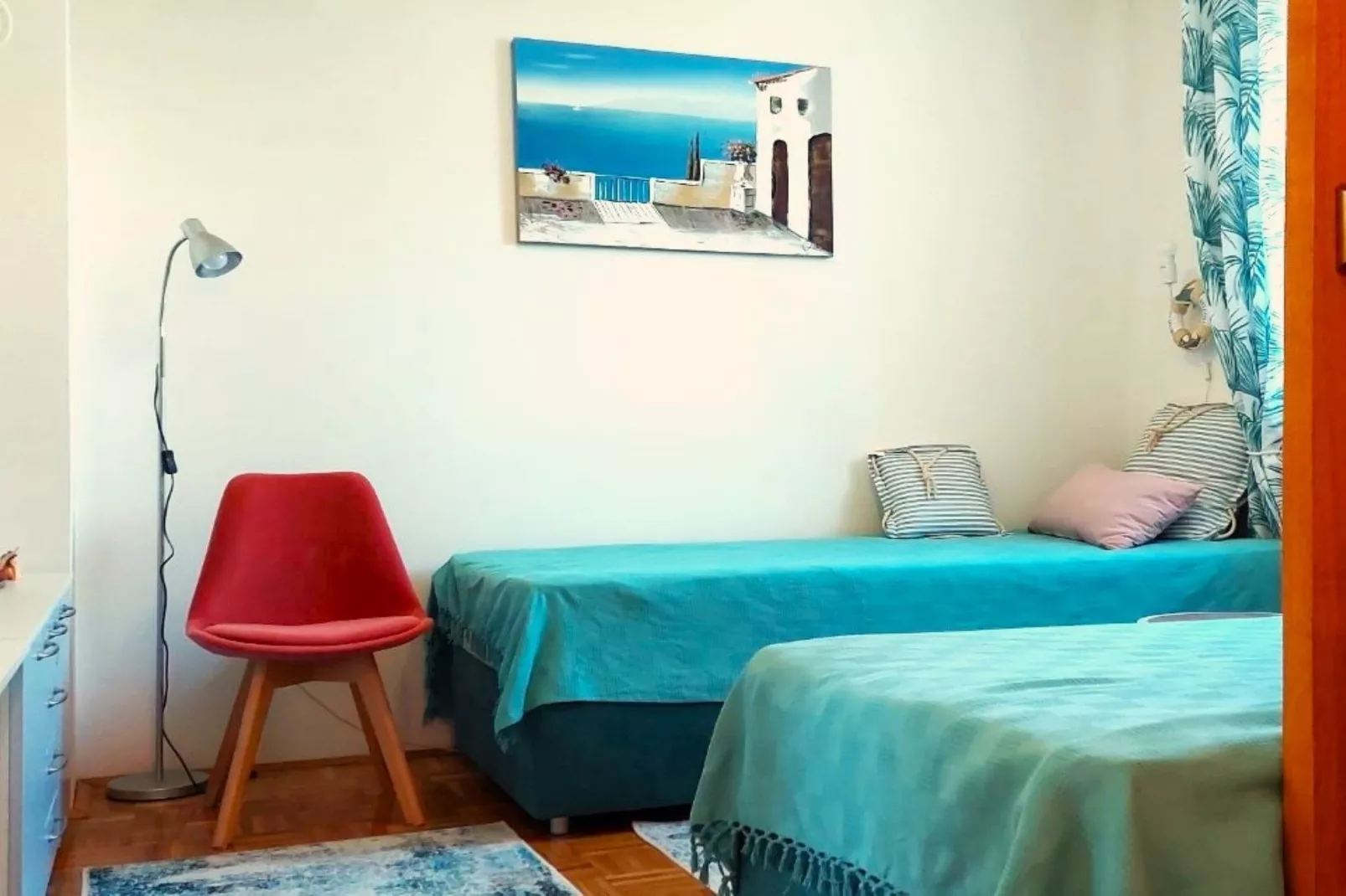 Charming Crikvenica Beachfront Apartment - One Bedroom Apartment - Slaapkamer
