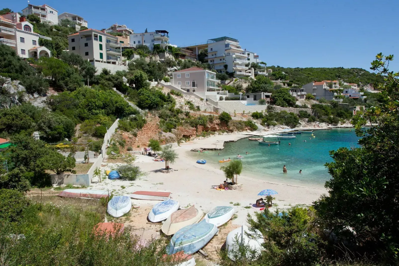 Wonderful Visinisce Apartments with Terrace and Sea Views - Comfort Two Bedroom Apartment (Owner 3) - Buitenlucht