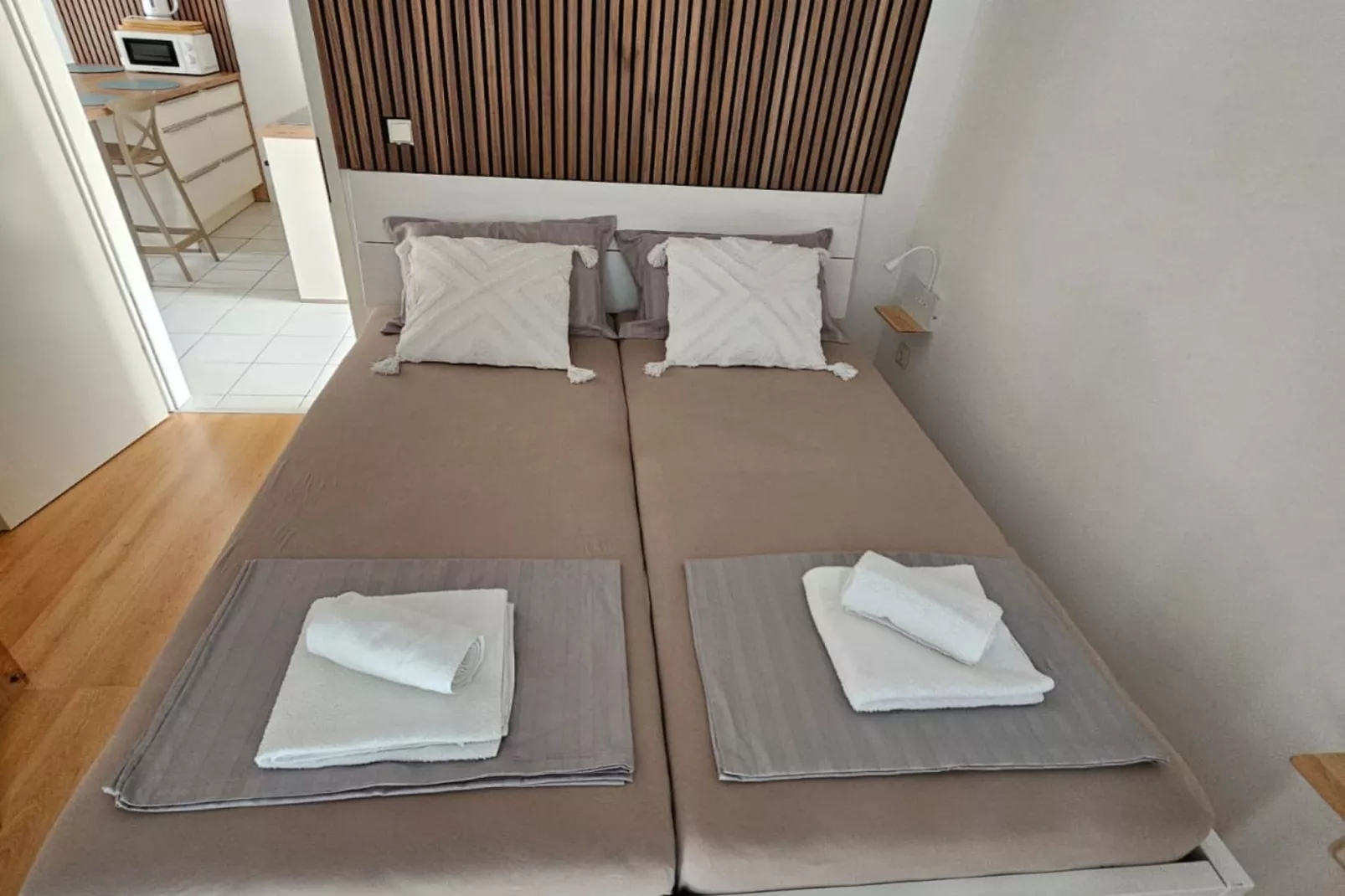 Apartment M&VALENTIN - Two Bedroom Apartment with Terrace - Slaapkamer