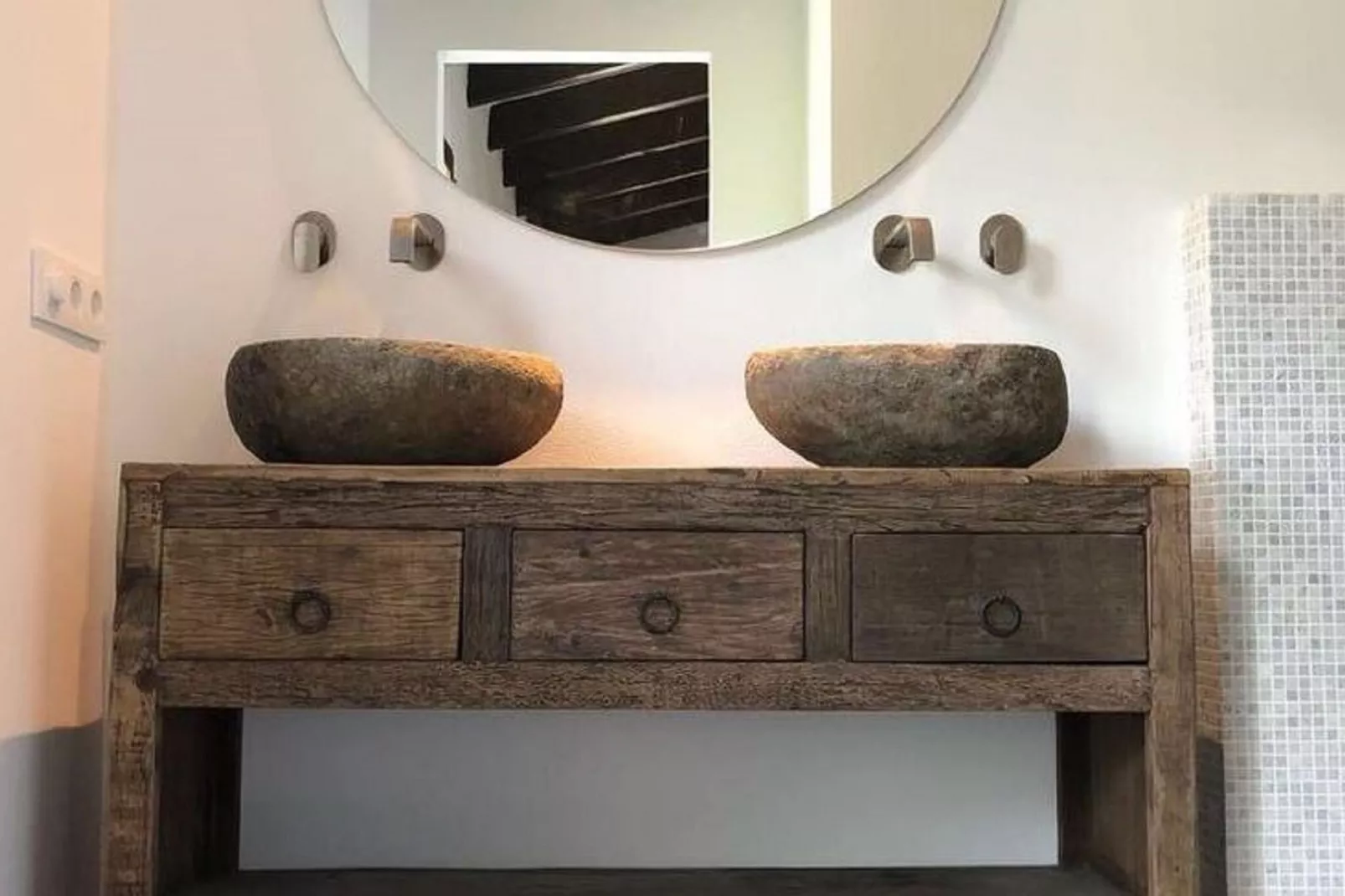 Finca de Piedra-Badkamer