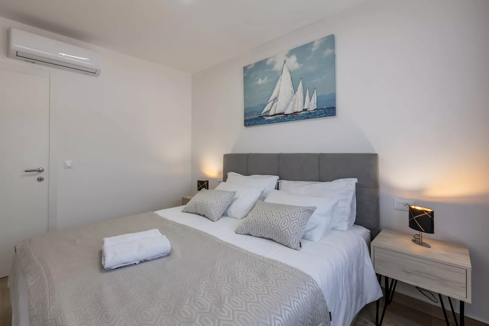 Scenic Kastel Luksic Apartments - One Bedroom Apartment (owner sjever manji) - Slaapkamer