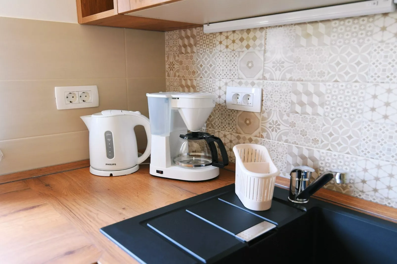 Charming Holiday Home with Terrace and Garden - One Bedroom Holiday Home - Keuken