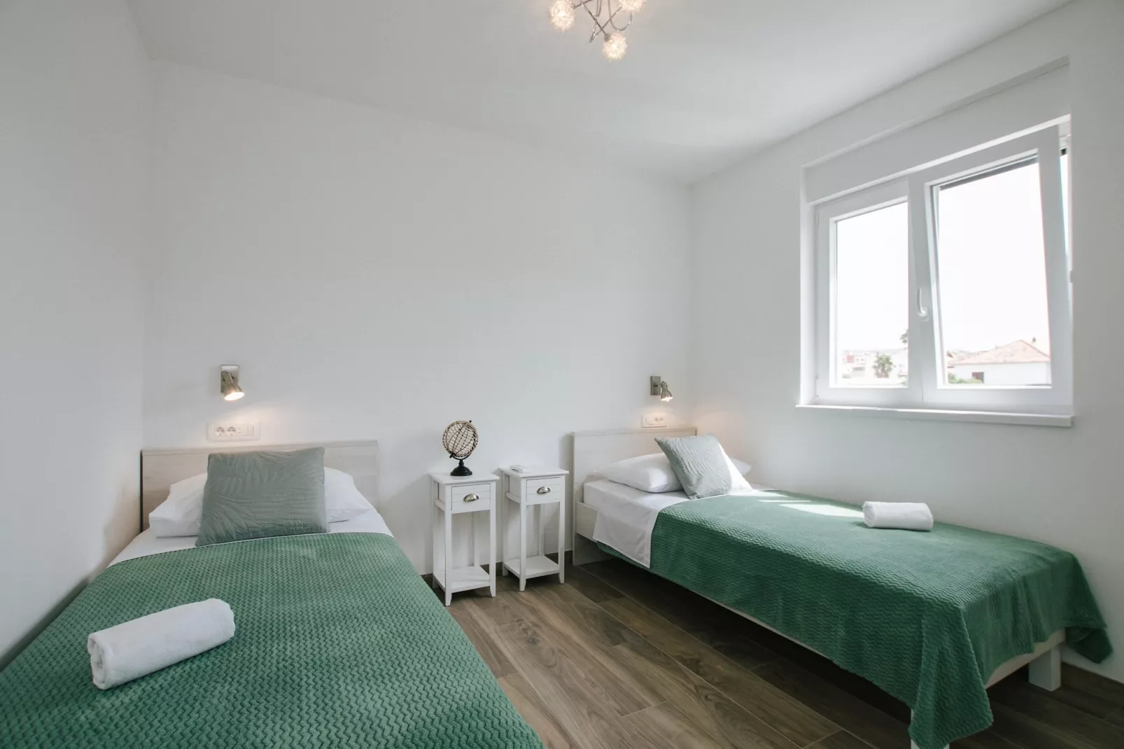 Spacious Luxury Trogir Apartments - Comfort Two Bedroom Apartment (Marin 3) - Slaapkamer