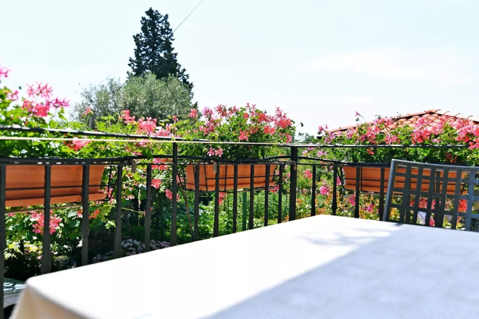 Scenic Retreat Rooms and Family Apartments - One Bedroom Apartment with Terrace - Terras