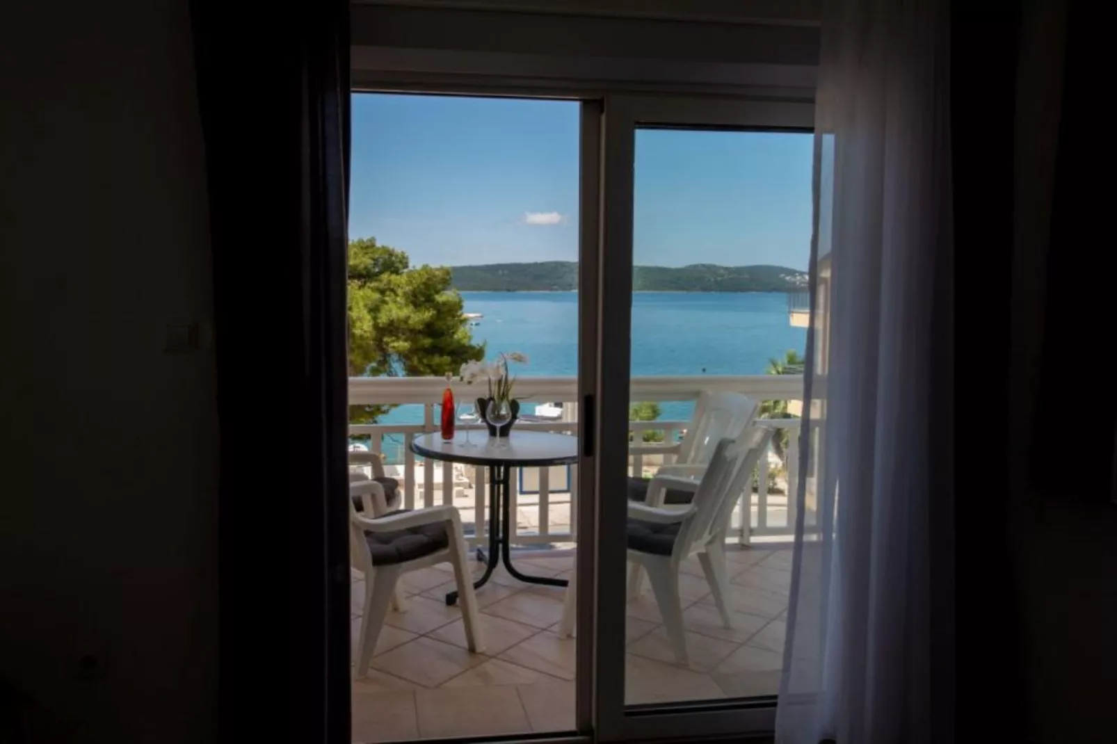 Villa Tomi  - Classic One Bedroom Apartment With Sea View (7) - Terrasbalkon