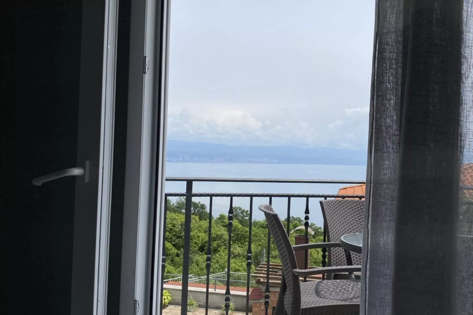 Luxury Lovran Apartments with Swimming Pool - Classic One Bedroom Apartment - Terrasbalkon
