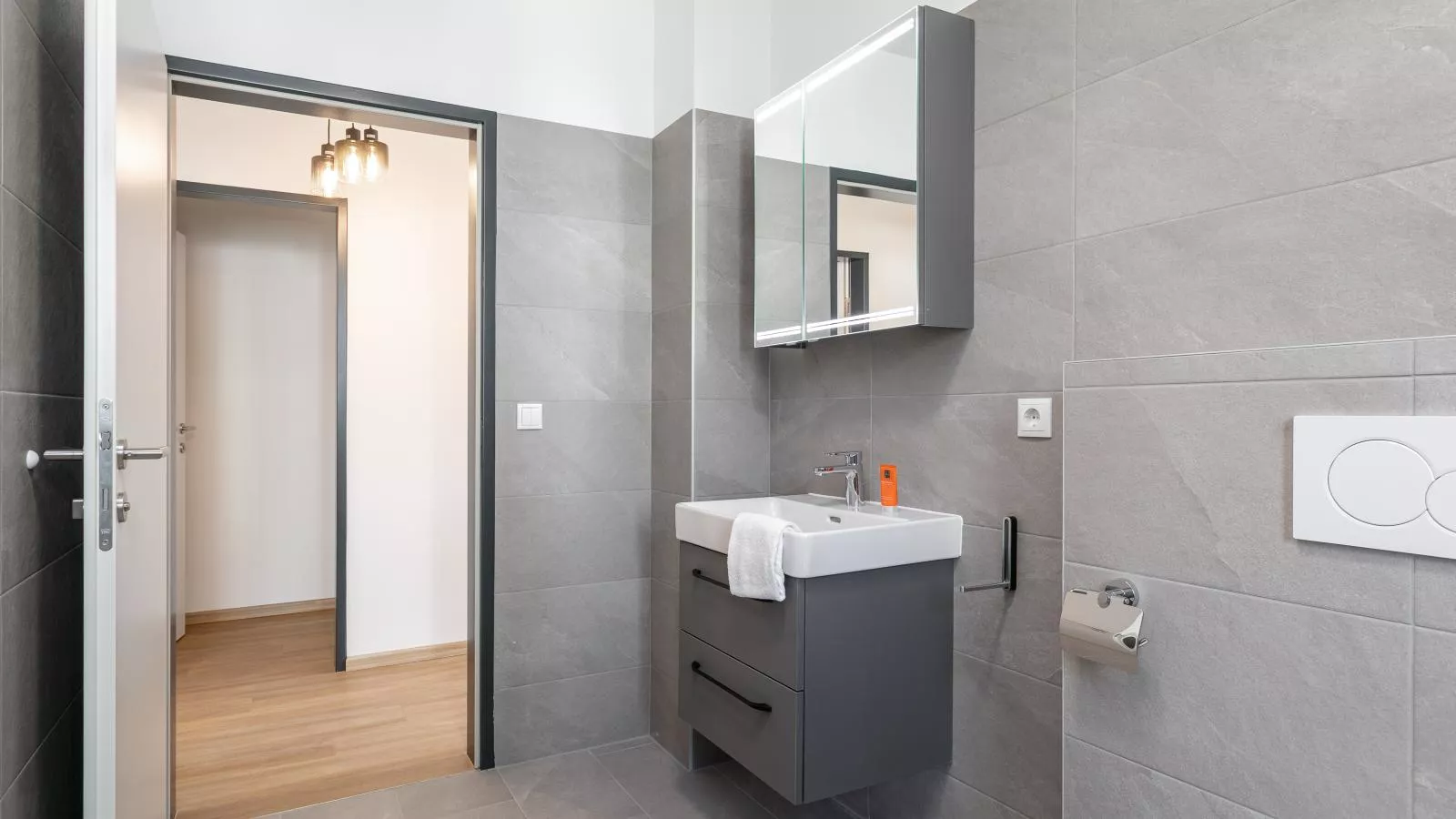 City Apartments Jenbach Top 8 - Badkamer