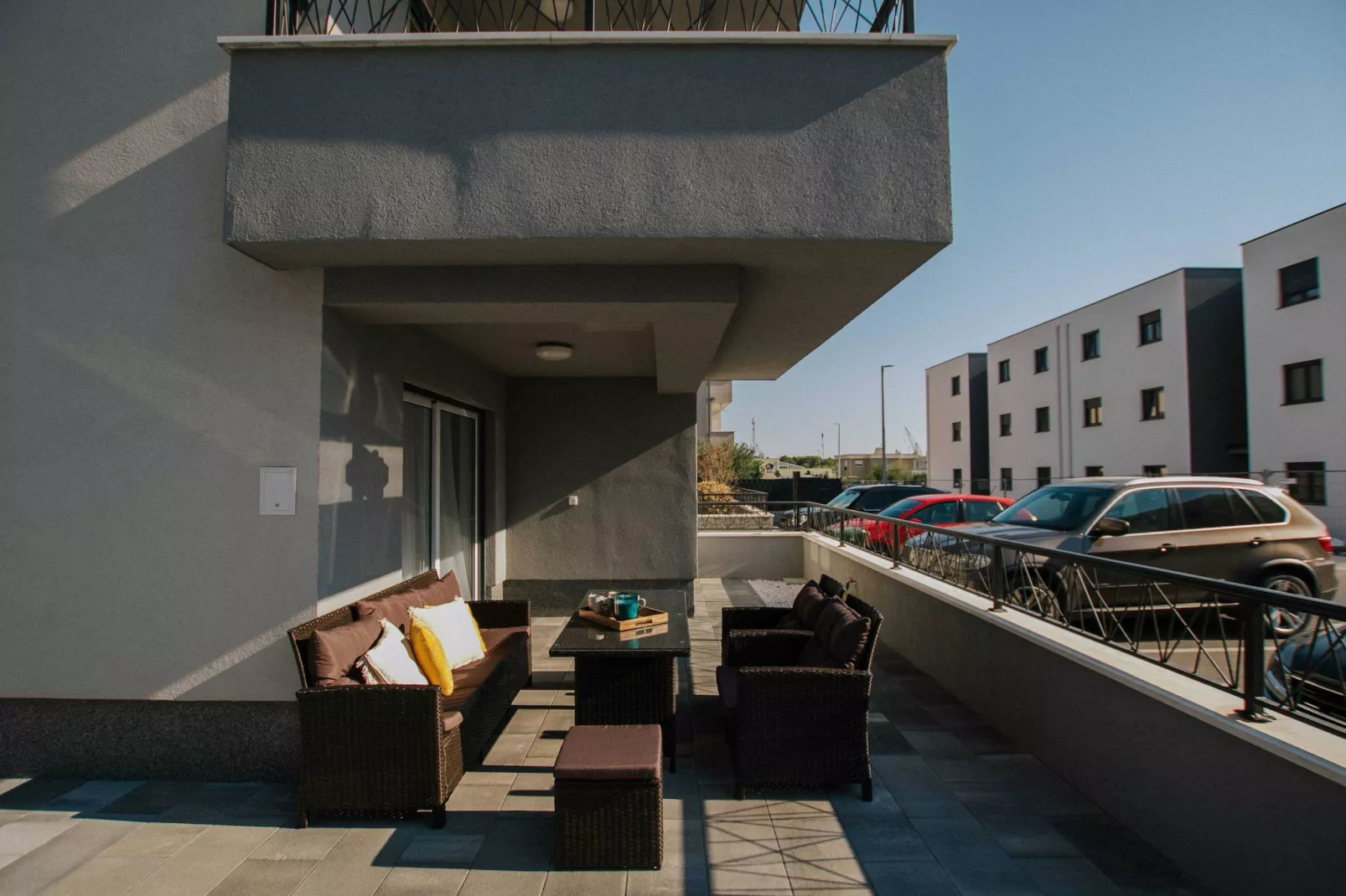 Spacious Luxury Trogir Apartments - Two Bedroom Apartment (Marin) - Terrasbalkon