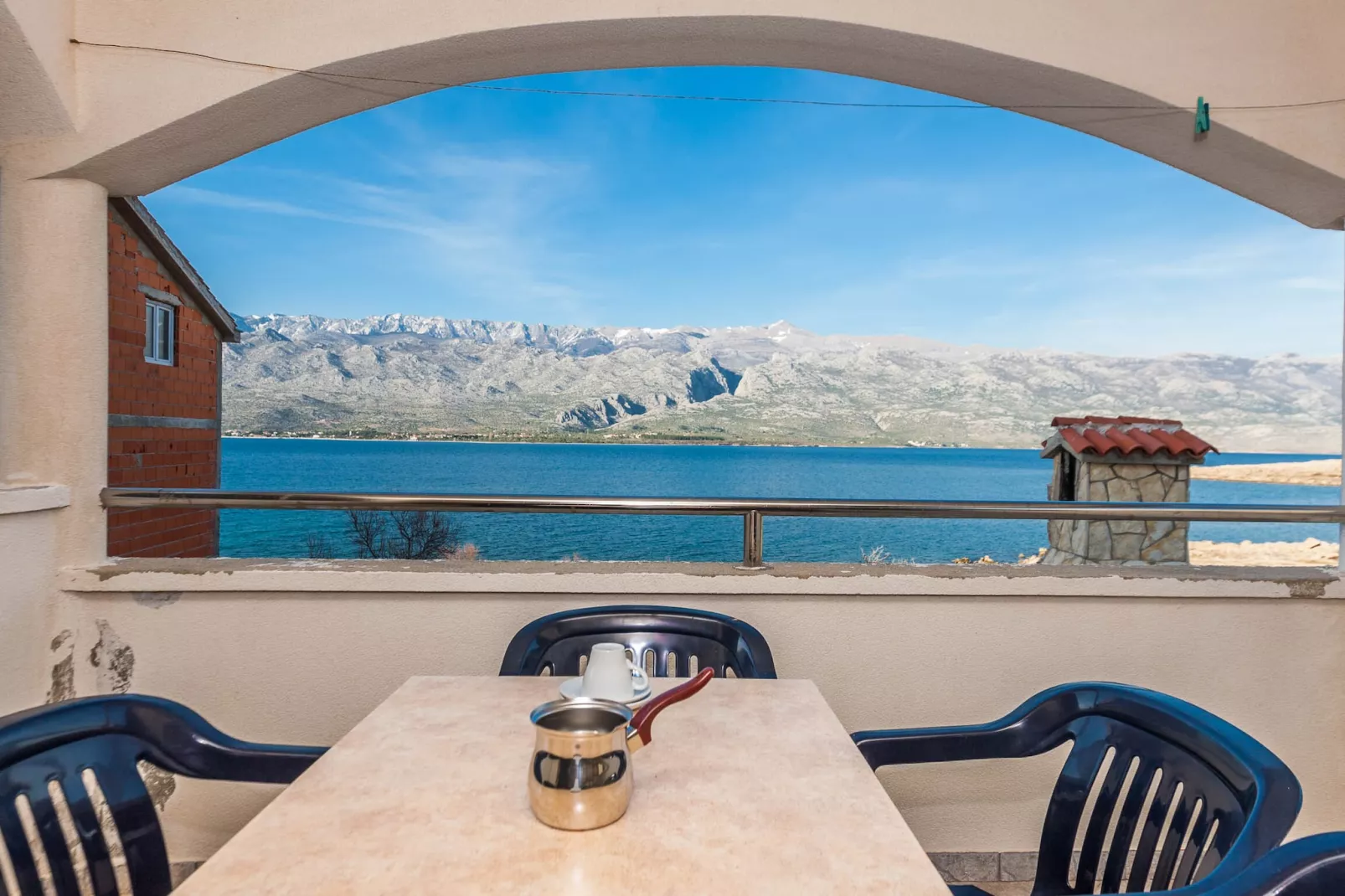 Cozy Apartments in Zadar with Sea and Mountain Views - One Bedroom Apartment with Balcony (owner 1) - Terrasbalkon