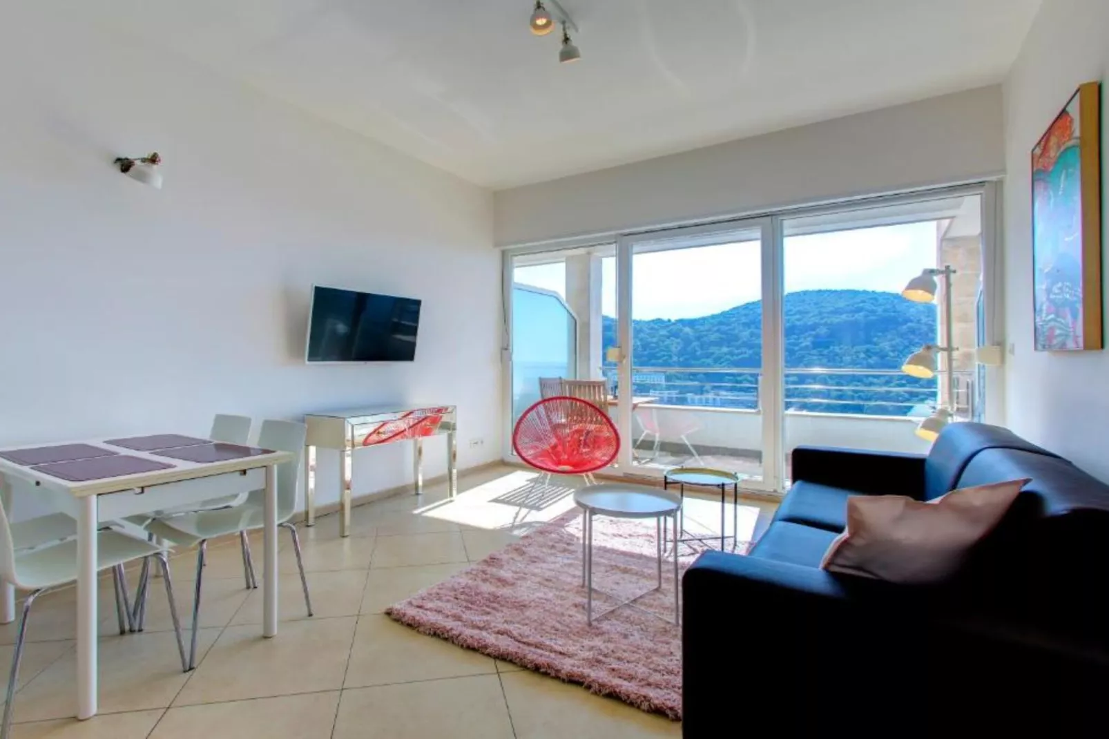 One-Bedroom Apartment With Balcony And Sea View (Deluxe) - Buitenlucht