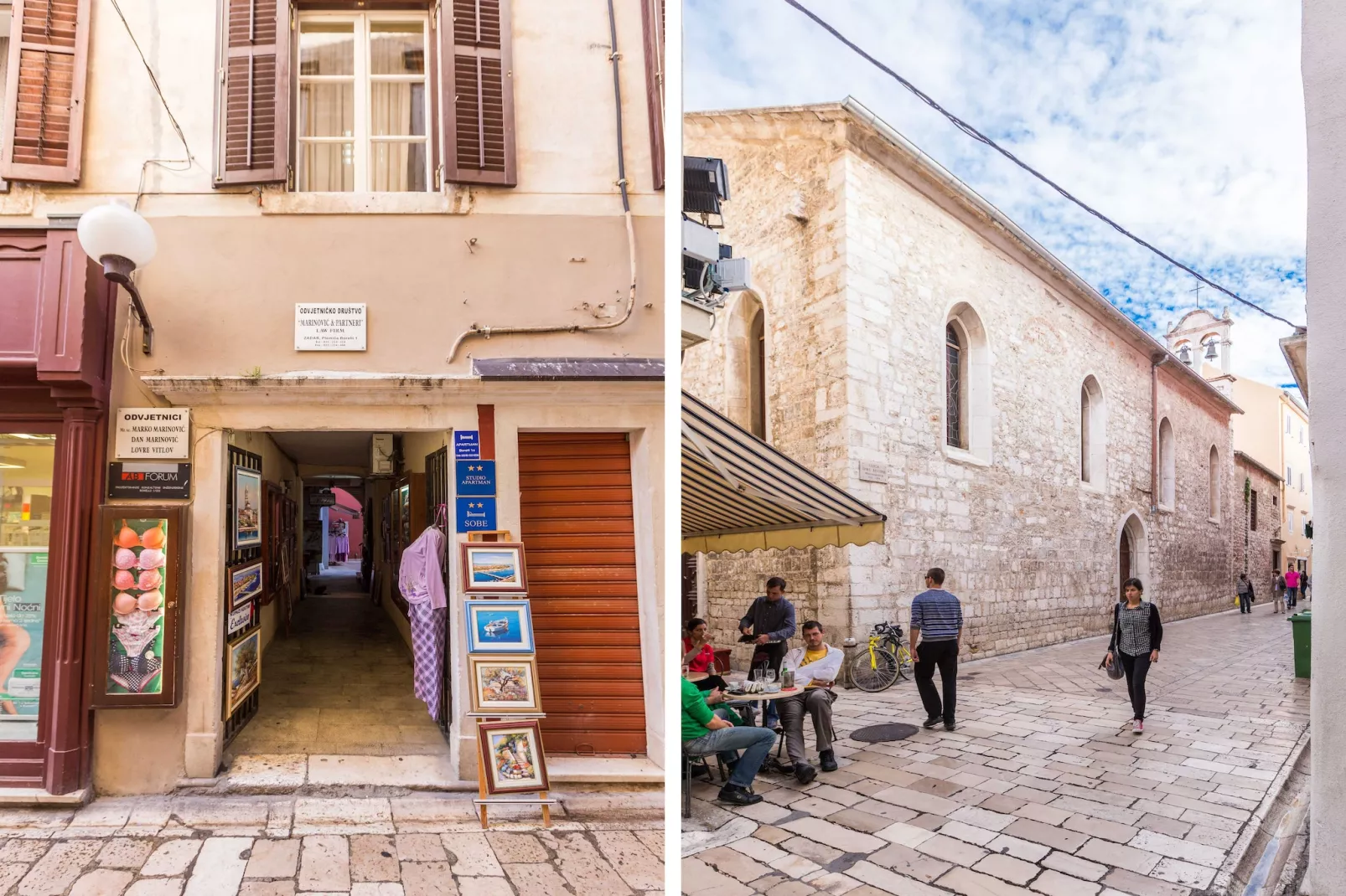 Secret & Stylish Hideaway Apartments Zadar Old Town - Double Room (owner Mila Room) - Buitenlucht