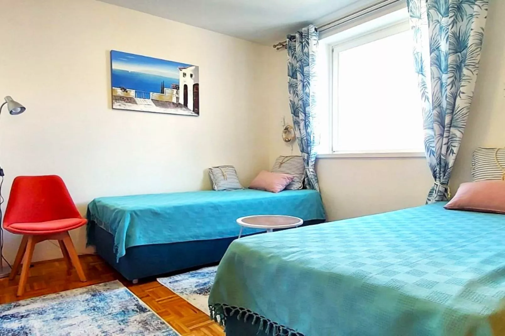 Charming Crikvenica Beachfront Apartment - One Bedroom Apartment - Slaapkamer