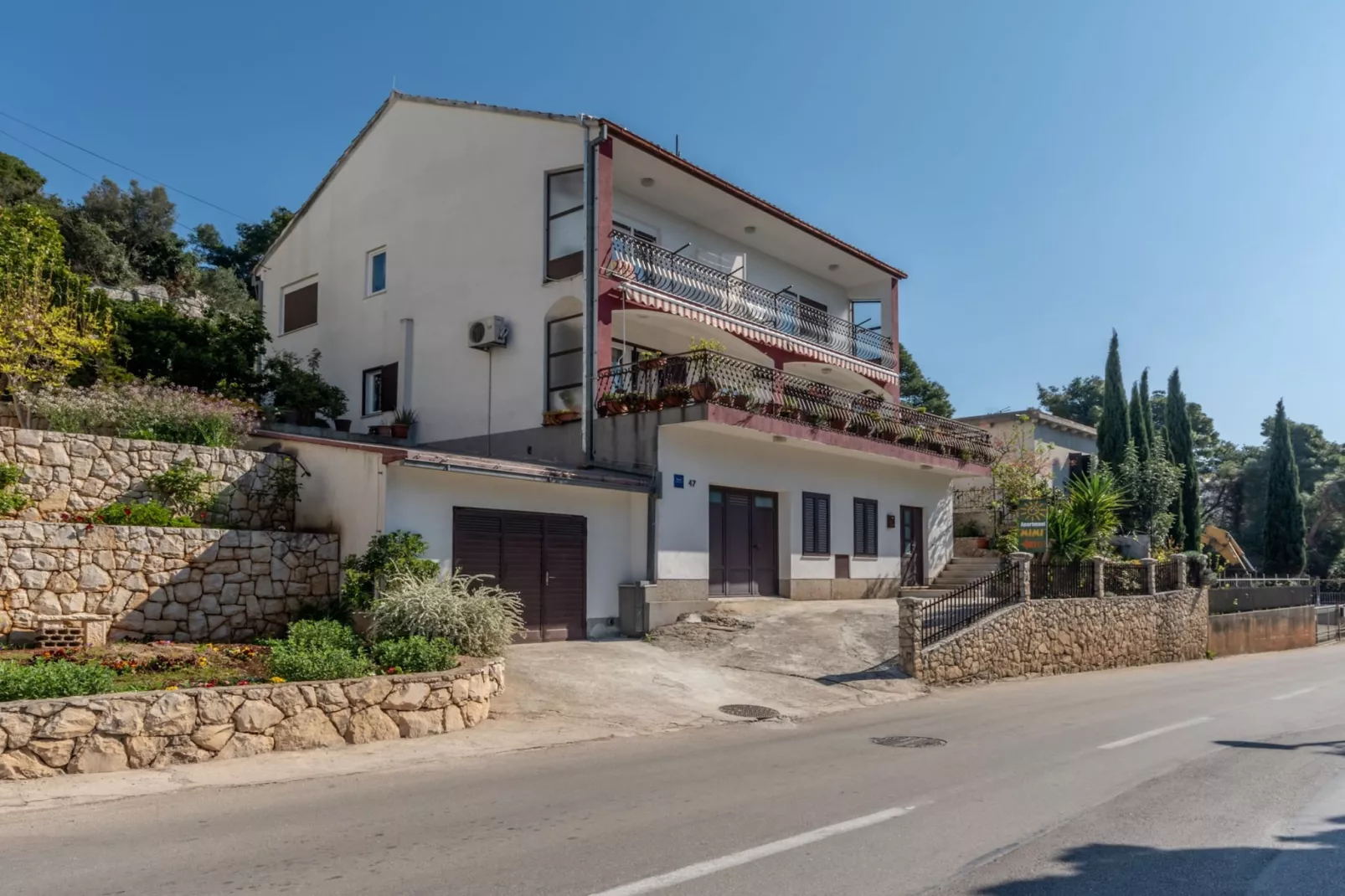 Charming Trogir Apartments with Balcony - Comfort One Bedroom Apartment with Balcony - Buitenlucht