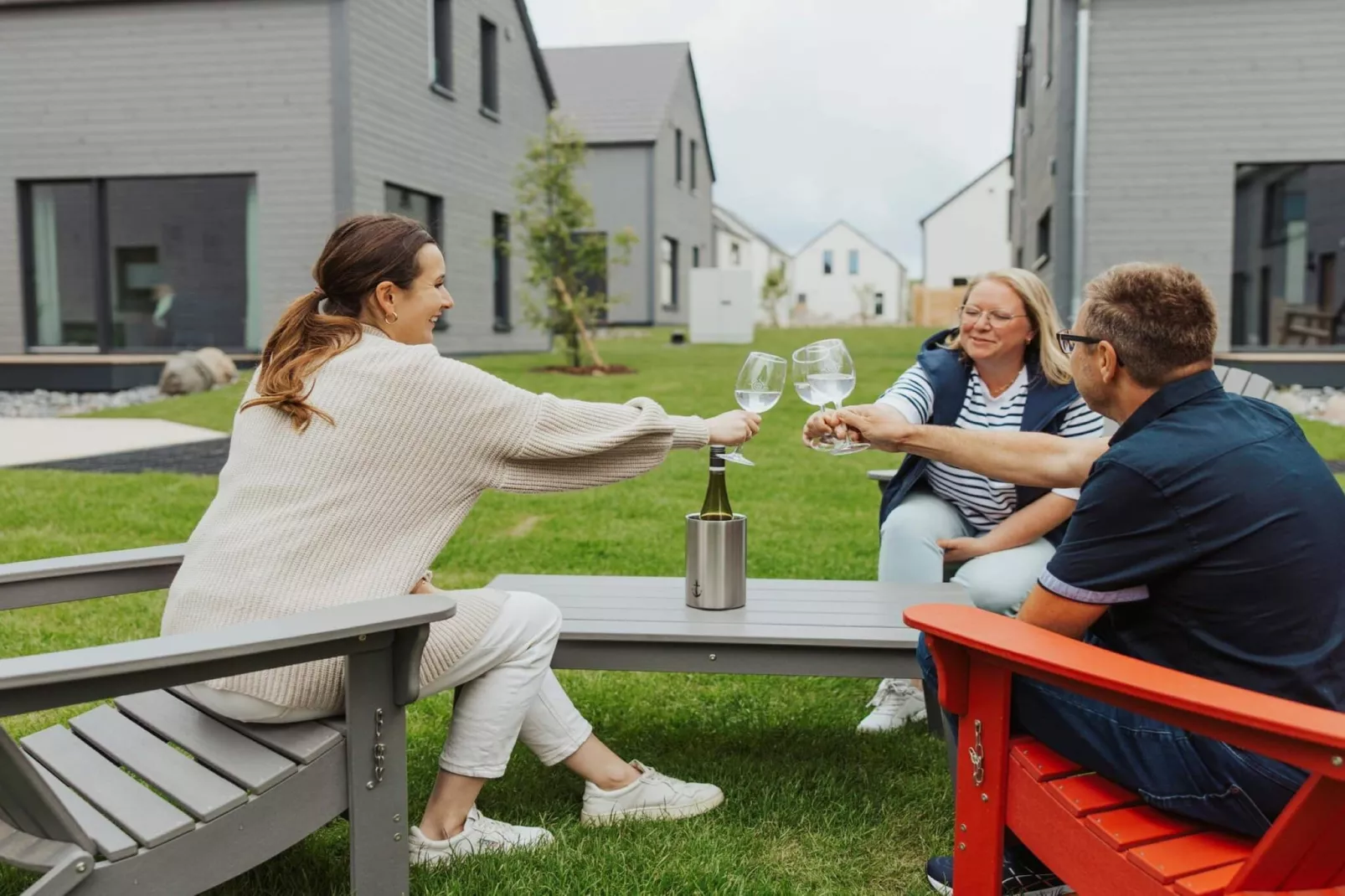 Groot vakantiehuis met 4 slaapkamers - Buitenlucht