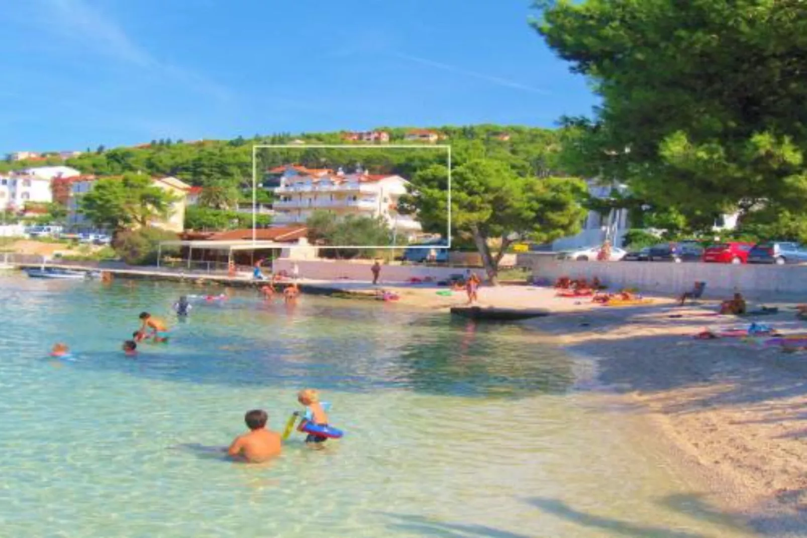 Villa Tomi  - Classic One Bedroom Apartment With Sea View (7) - Buitenlucht