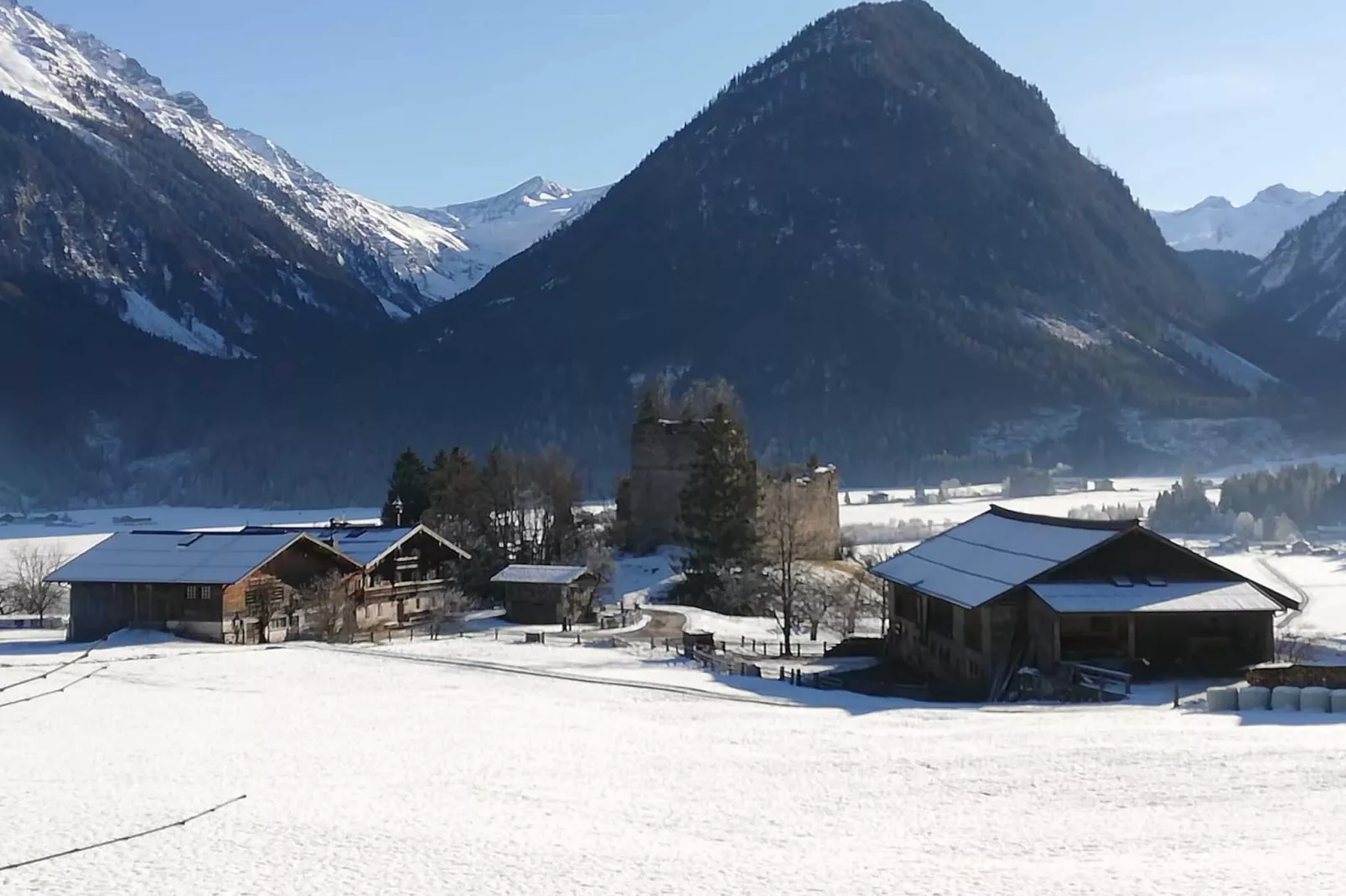Gernkogelblick - Gebied winter 1km