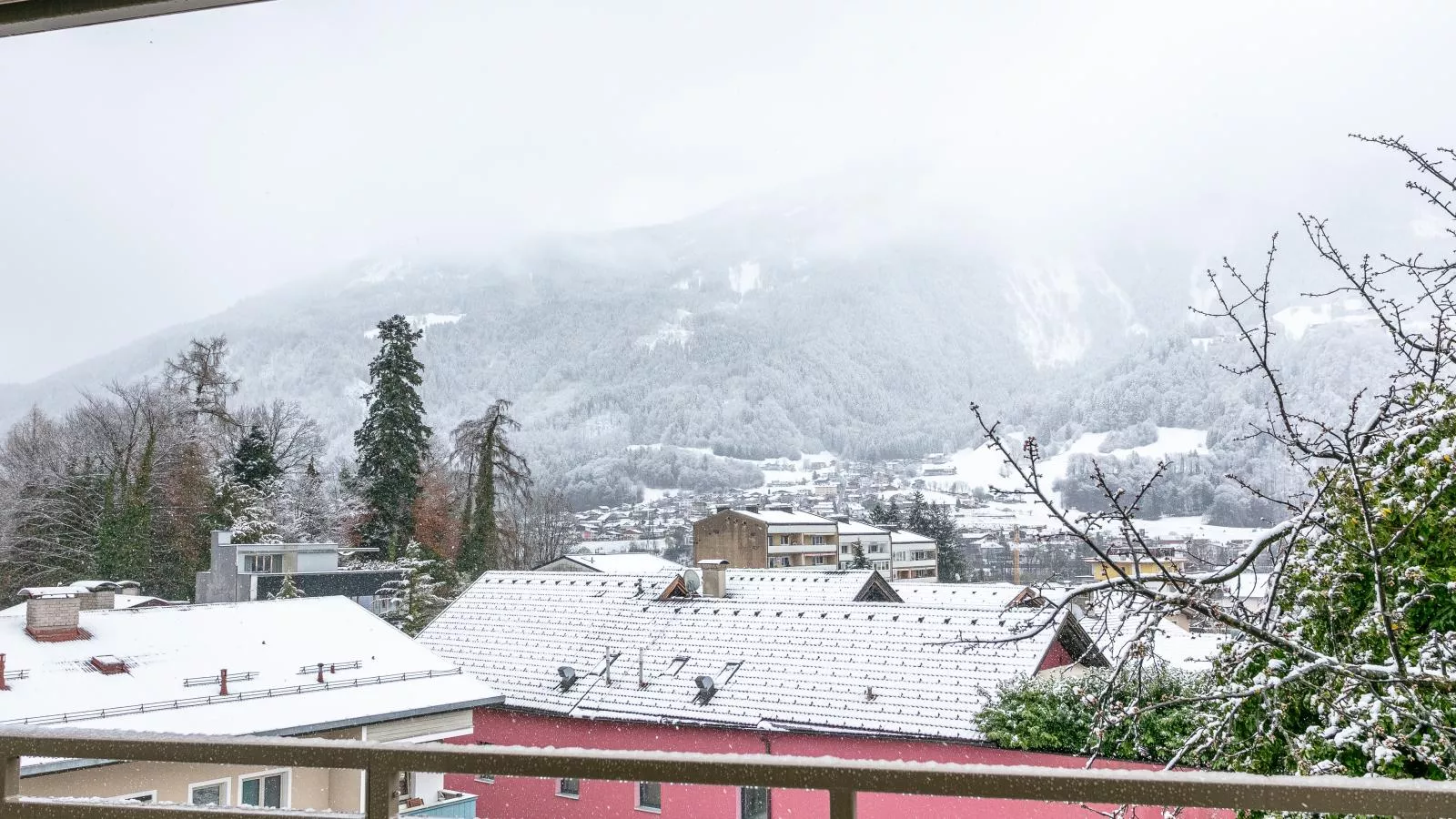 City Apartments Jenbach Top 5 - Uitzicht winter