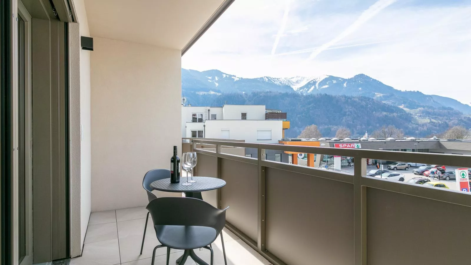 City Apartments Jenbach Top 8 - Terrasbalkon