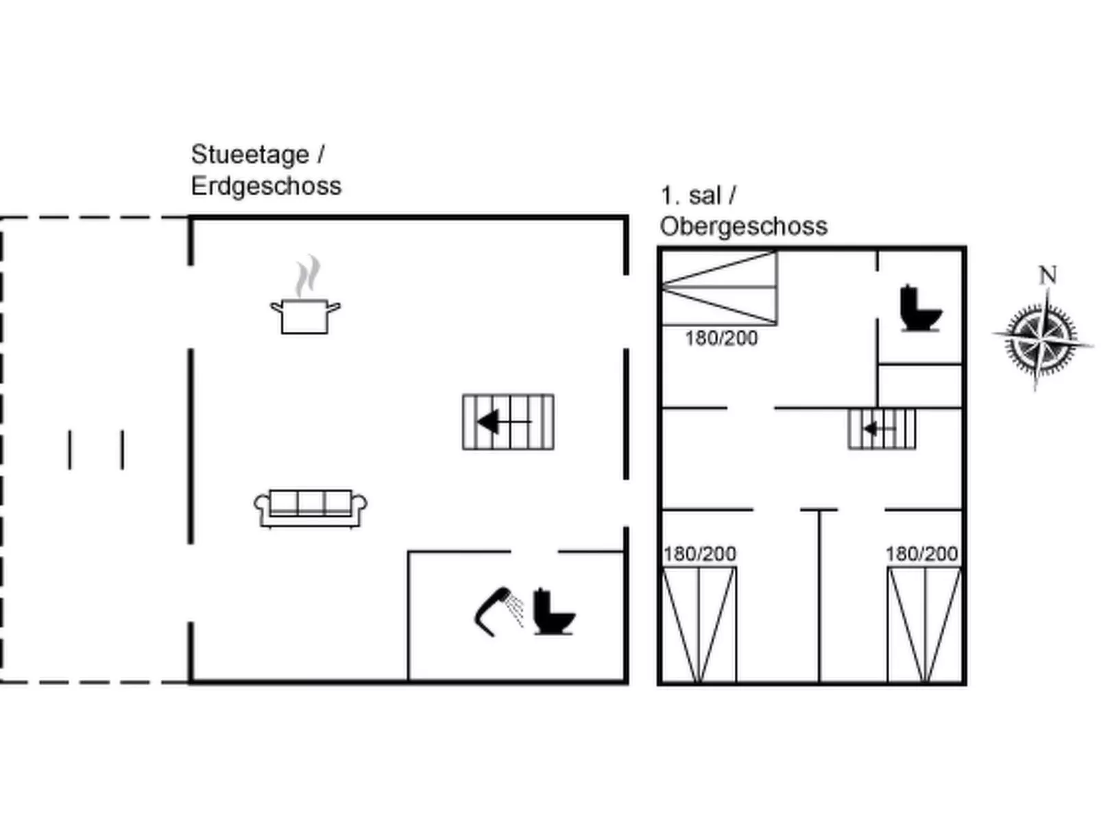 "Annrike" - 900m from the sea - Binnen