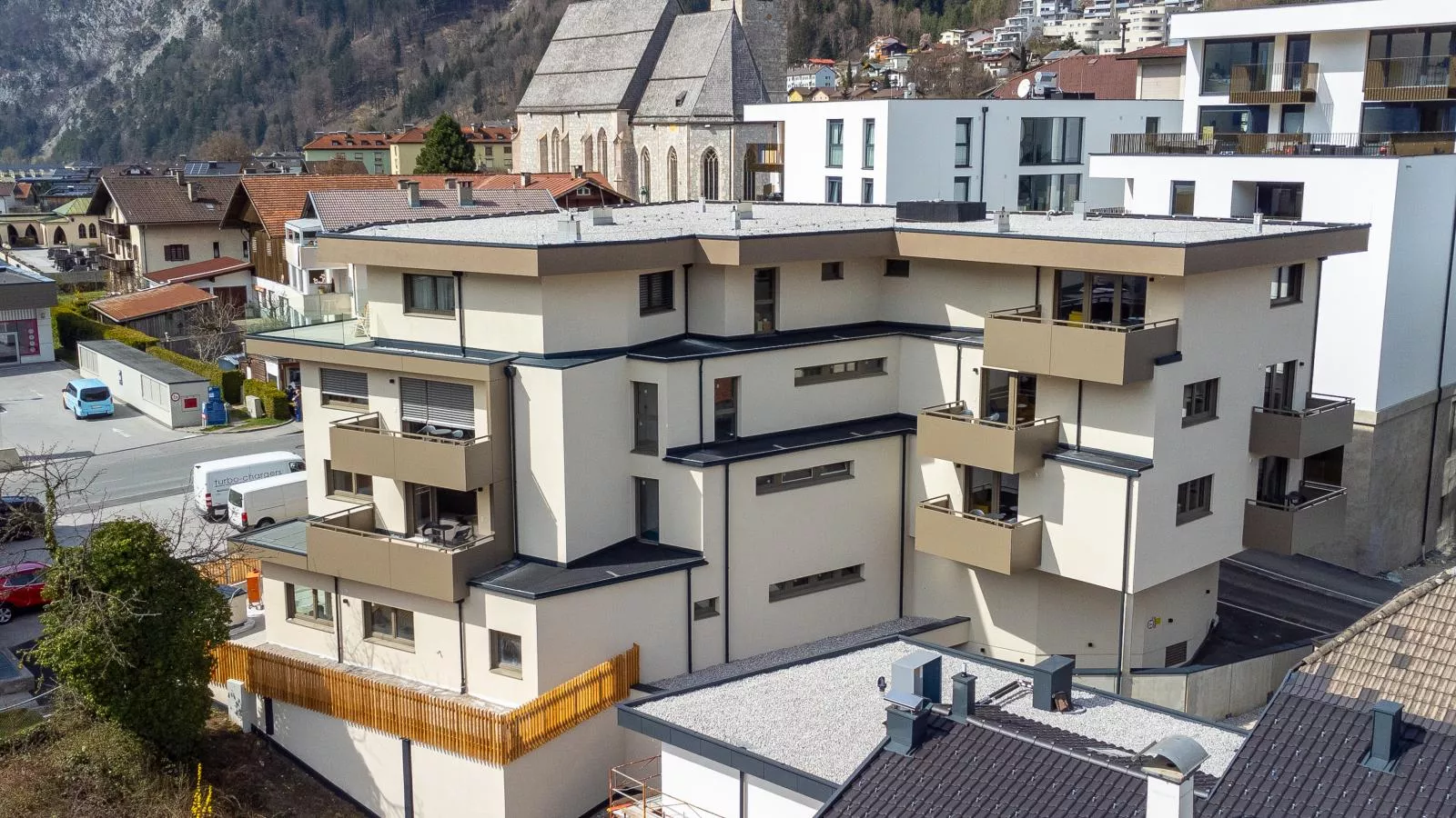 City Apartments Jenbach Top 4 - Buitenkant zomer