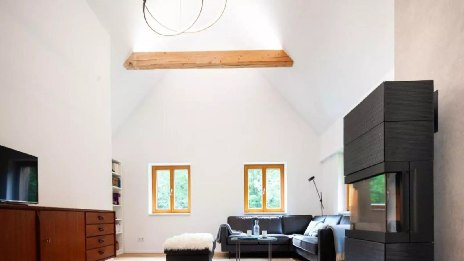 Landhaus Alpenblick Grebenzen - Woonkamer