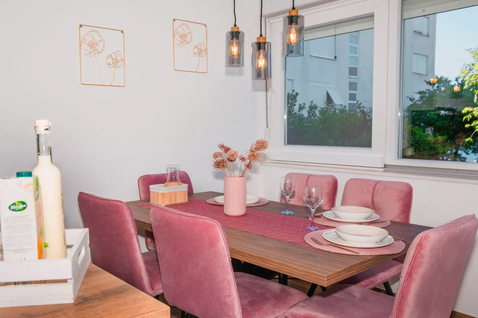 Apartment Matko - Two Bedrom Apartment with Beach View - Eetkamer