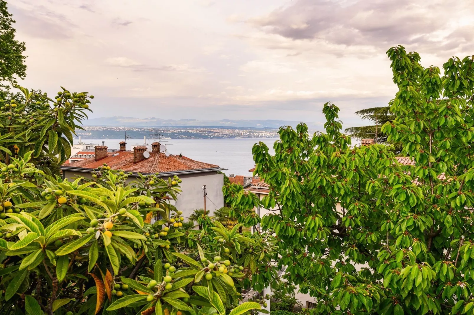 Charming Lovran Apartments with Wonderful Sea View - Two Bedroom Apartment - Buitenlucht