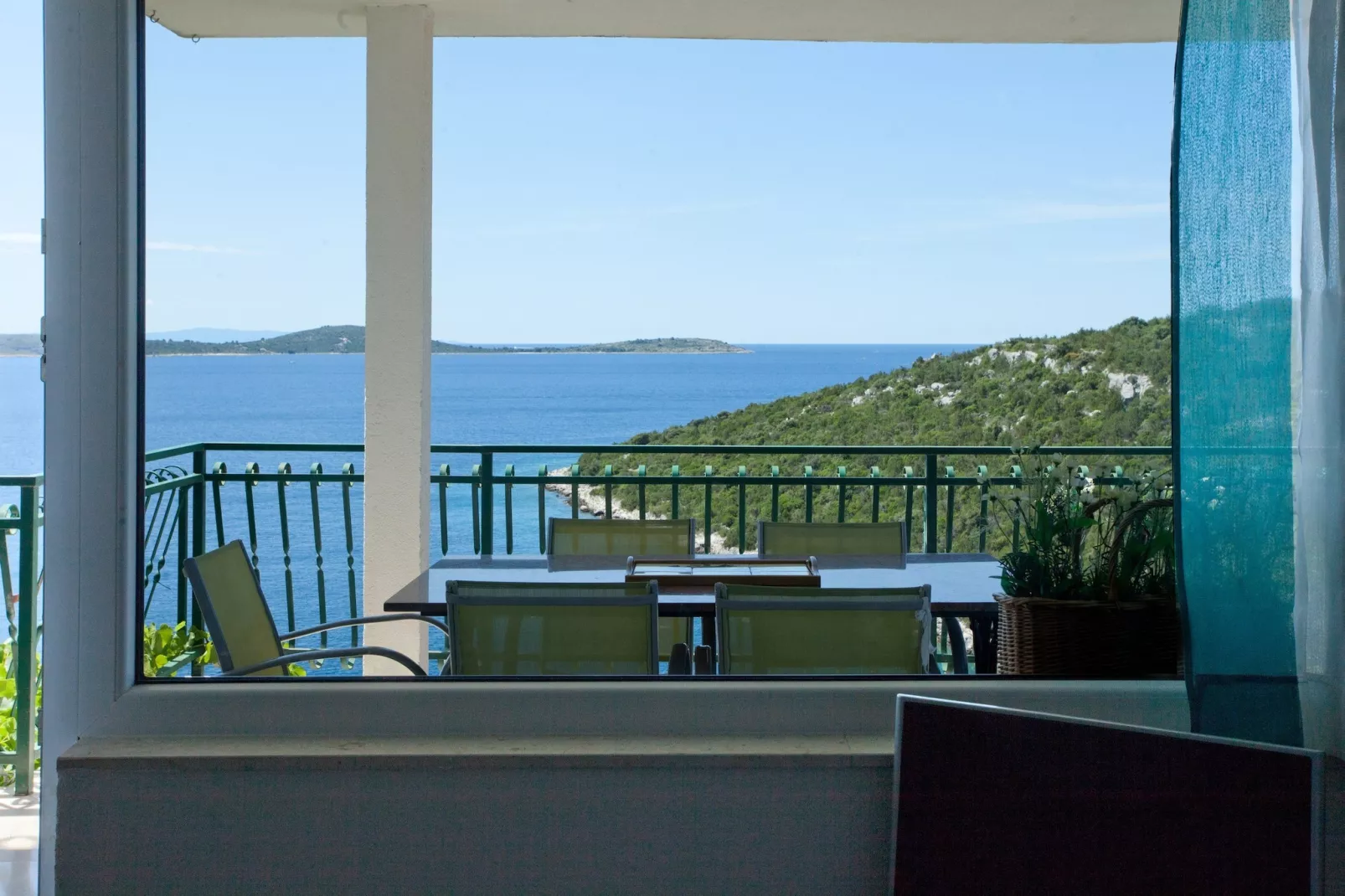 Wonderful Visinisce Apartments with Terrace and Sea Views - Standard Three Bedroom Apartment (Owner 2) - Terras