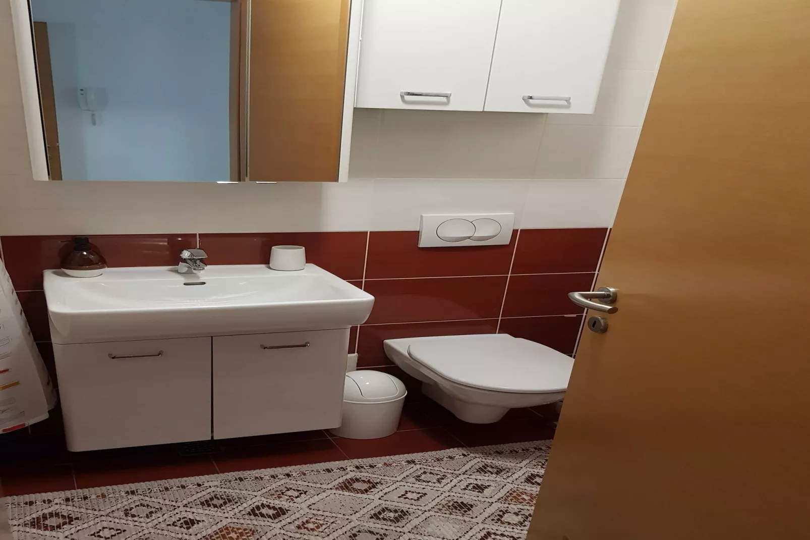 Apartment Aurelia Arena - One Bedroom Apartment - Badkamer