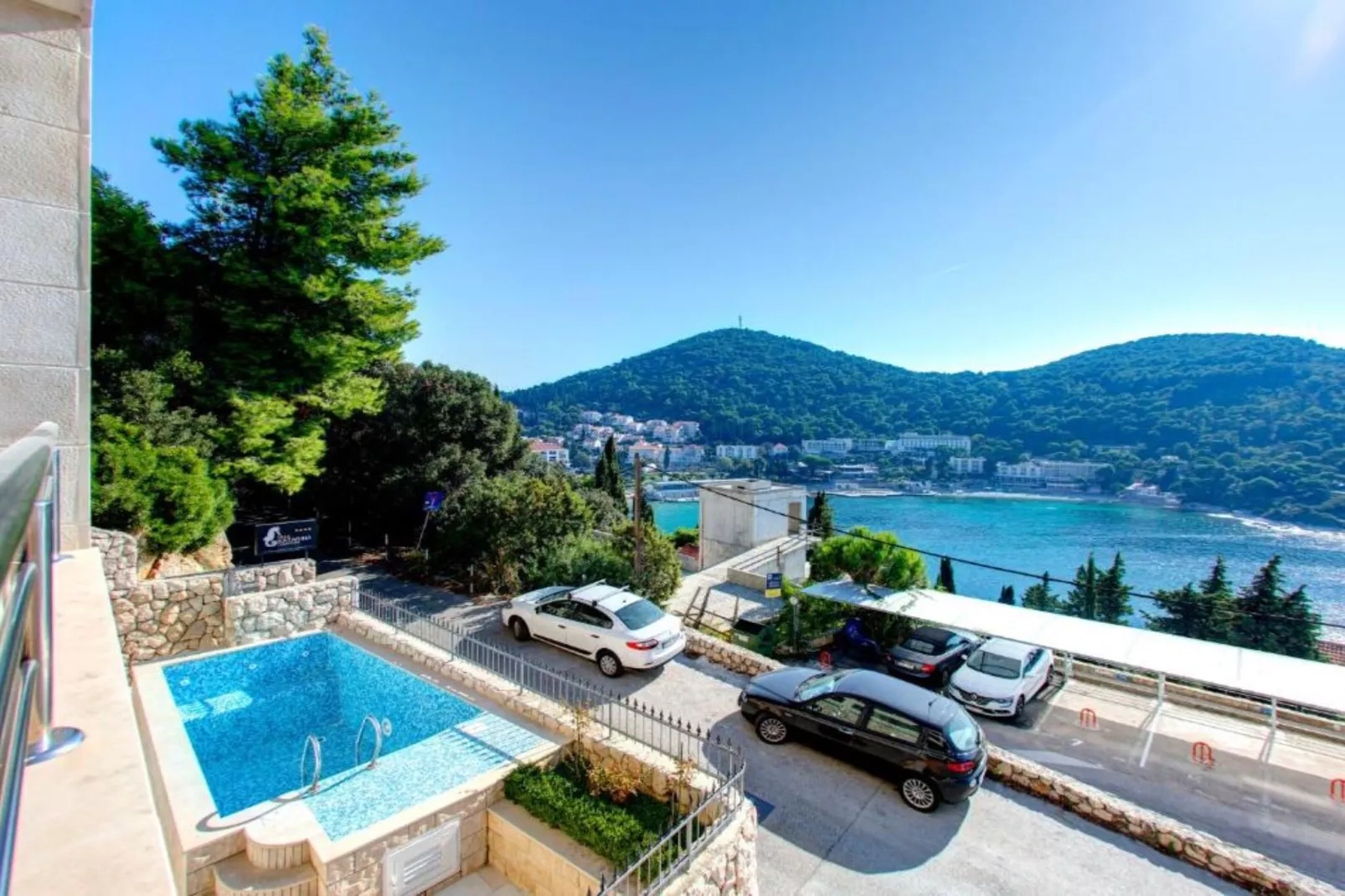 Studio Apartment With Balcony And Sea View (S2) - Zwembad