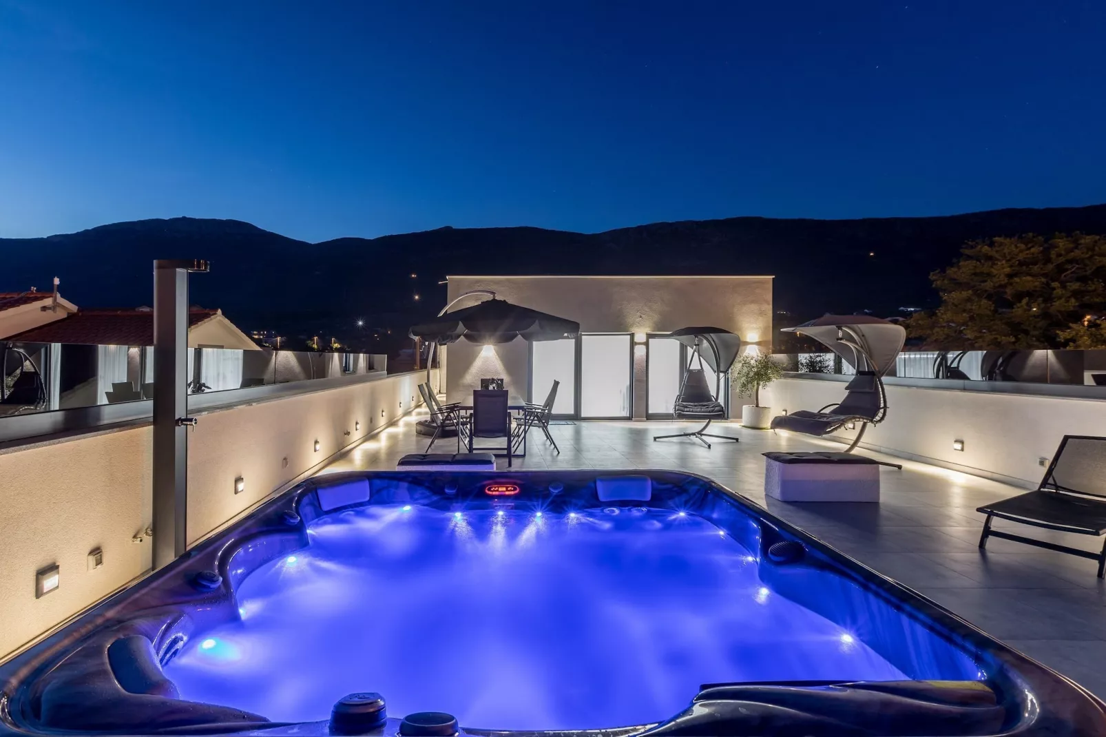 Scenic Kastel Luksic Apartments - Two Bedroom Apartment (owner Penthouse) - Terras