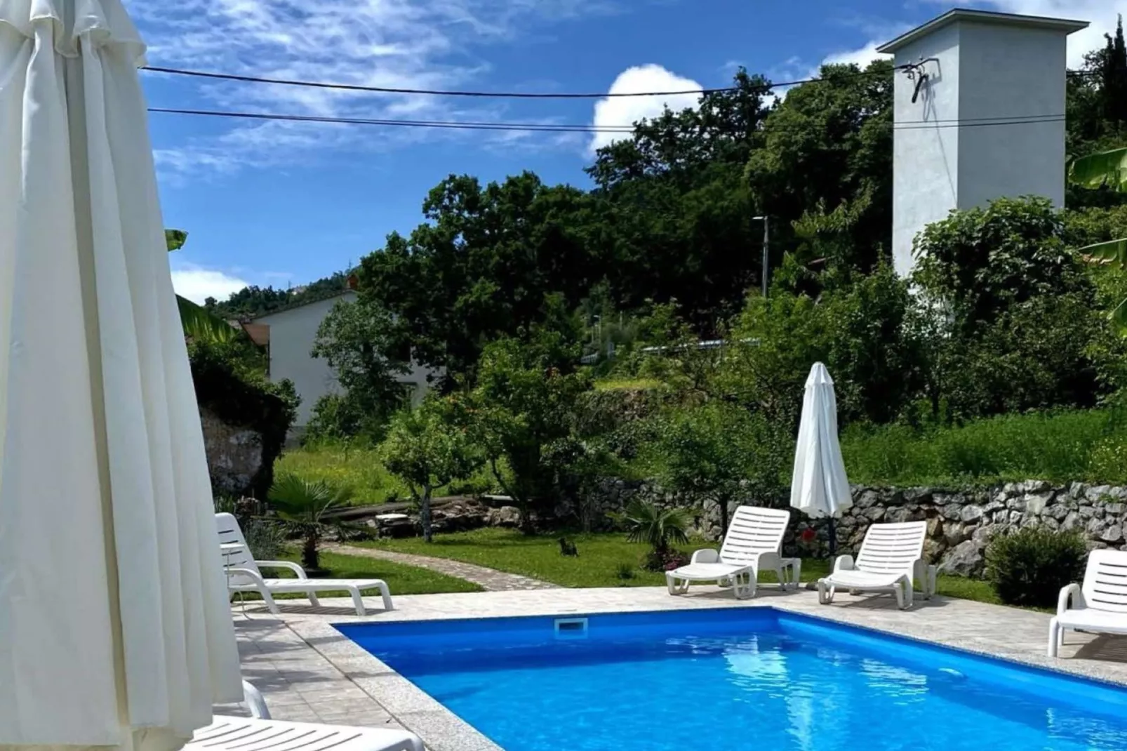 Luxury Lovran Apartments with Swimming Pool - Standard One Bedroom Apartment - Zwembad