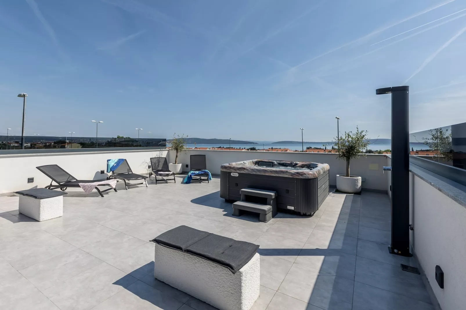 Scenic Kastel Luksic Apartments - Two Bedroom Apartment (owner Penthouse) - Terras