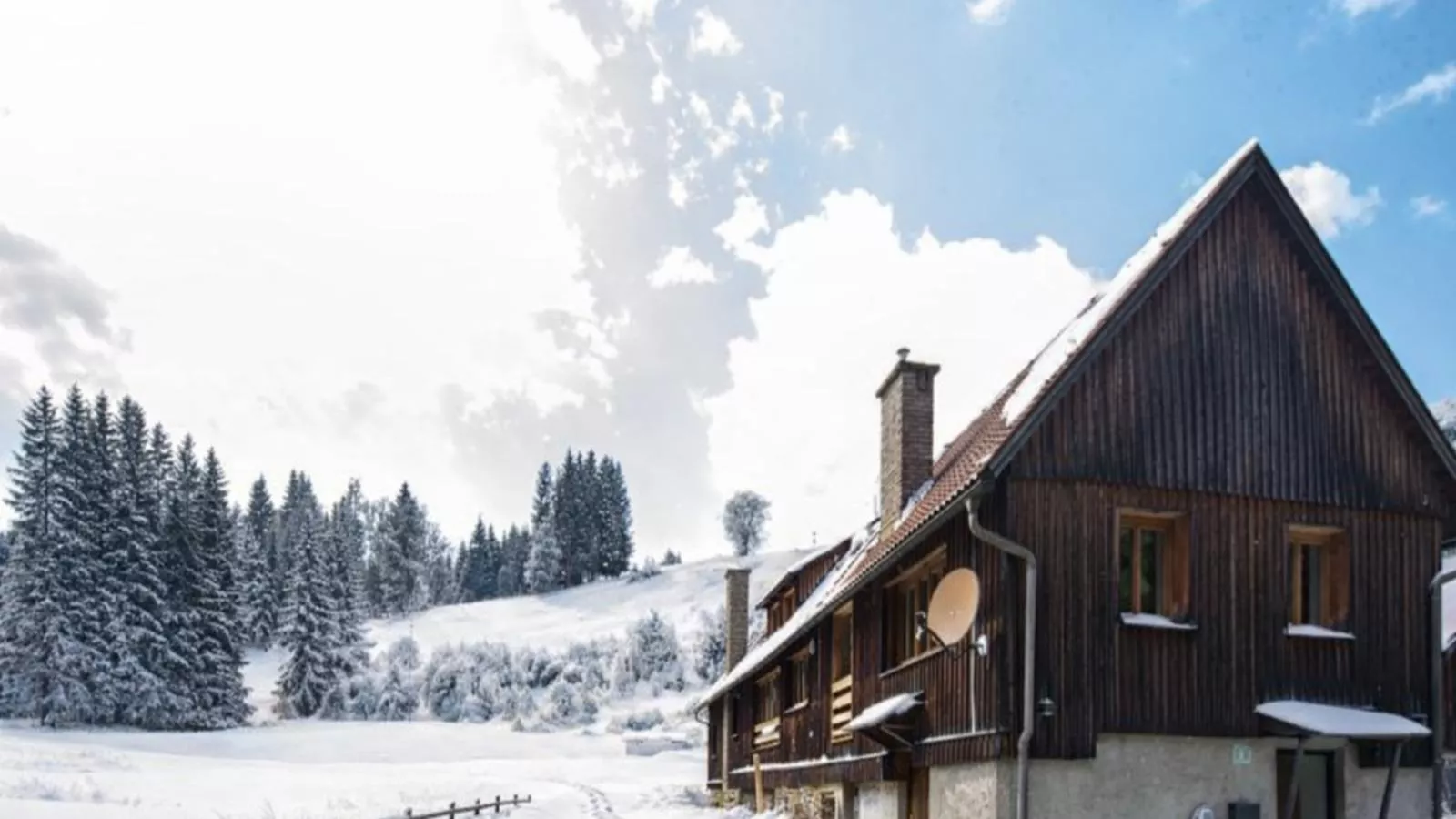 Landhaus Alpenblick Grebenzen - Exterieur winter