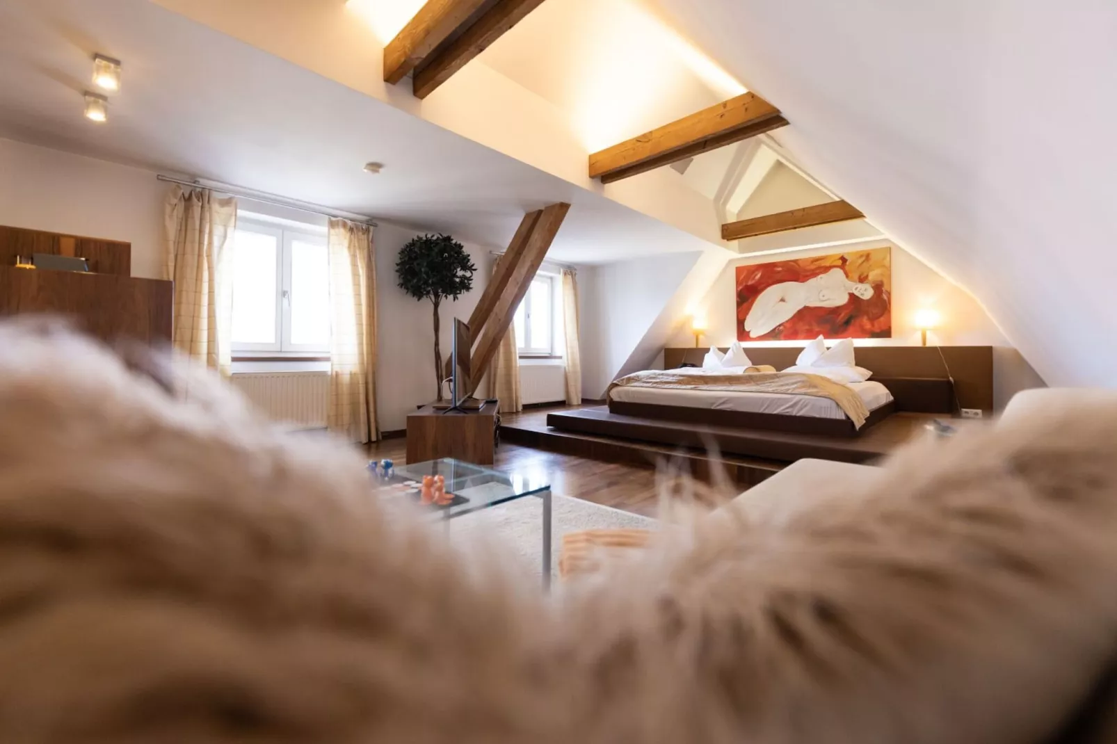 Hotel Landliebe - Love Nest Suite - Slaapkamer