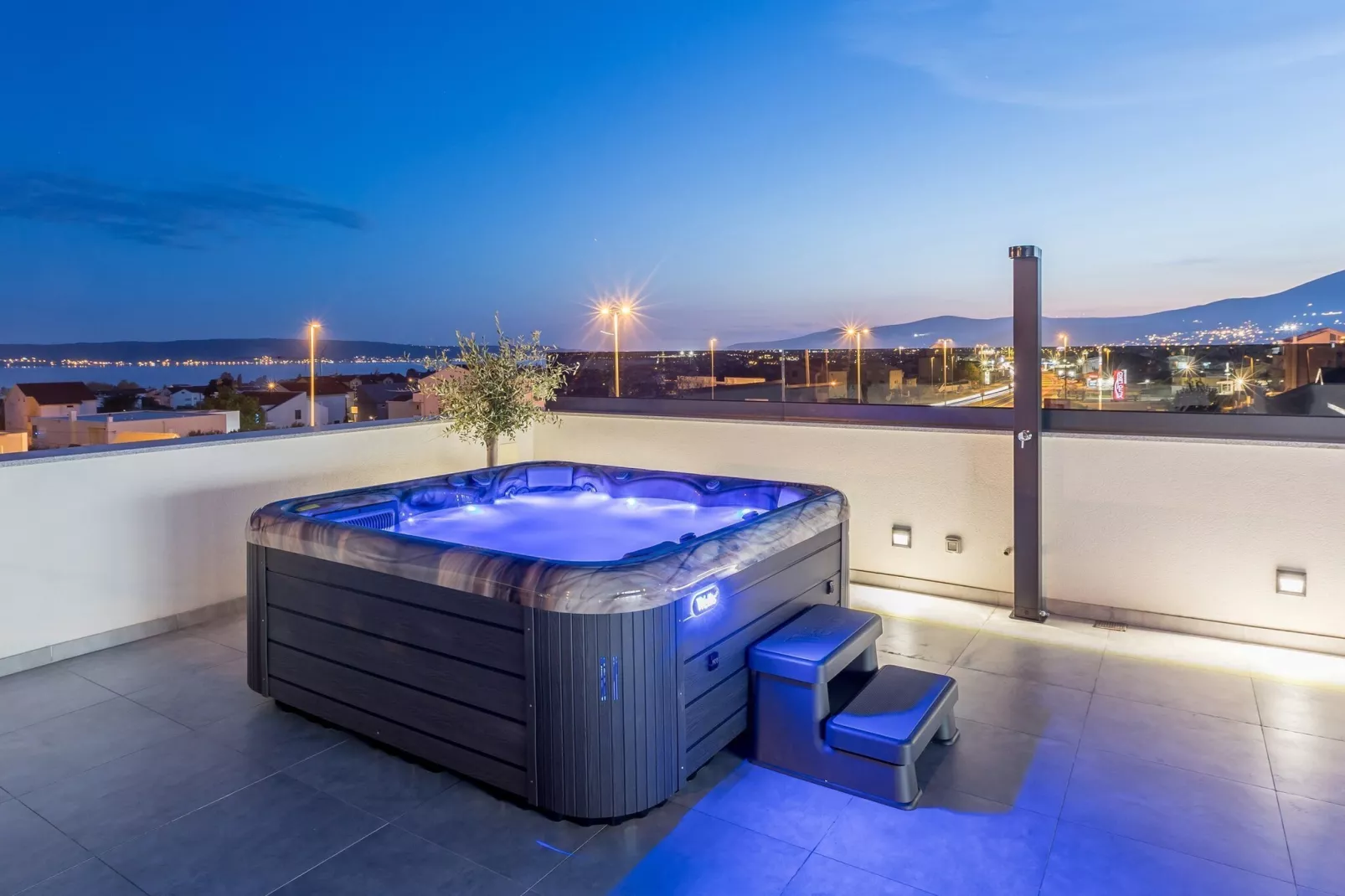 Scenic Kastel Luksic Apartments - Two Bedroom Apartment (owner Penthouse) - Terras