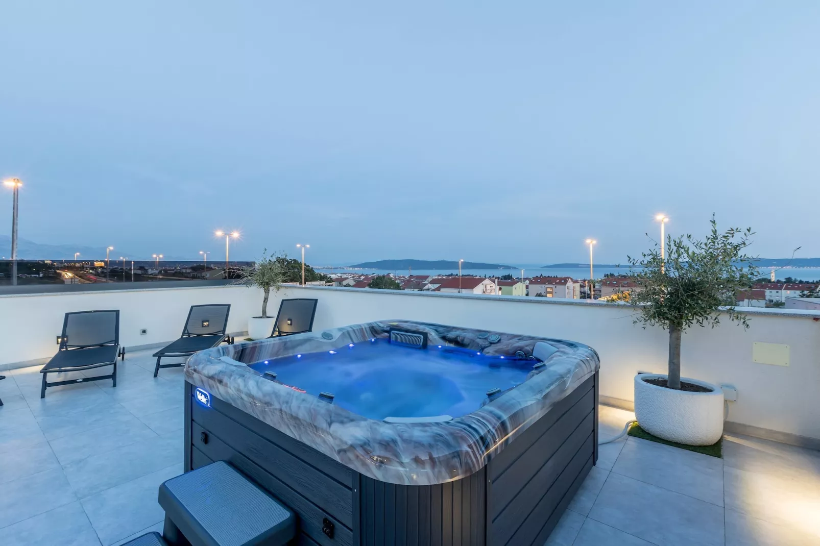 Scenic Kastel Luksic Apartments - Two Bedroom Apartment (owner Penthouse) - Terras