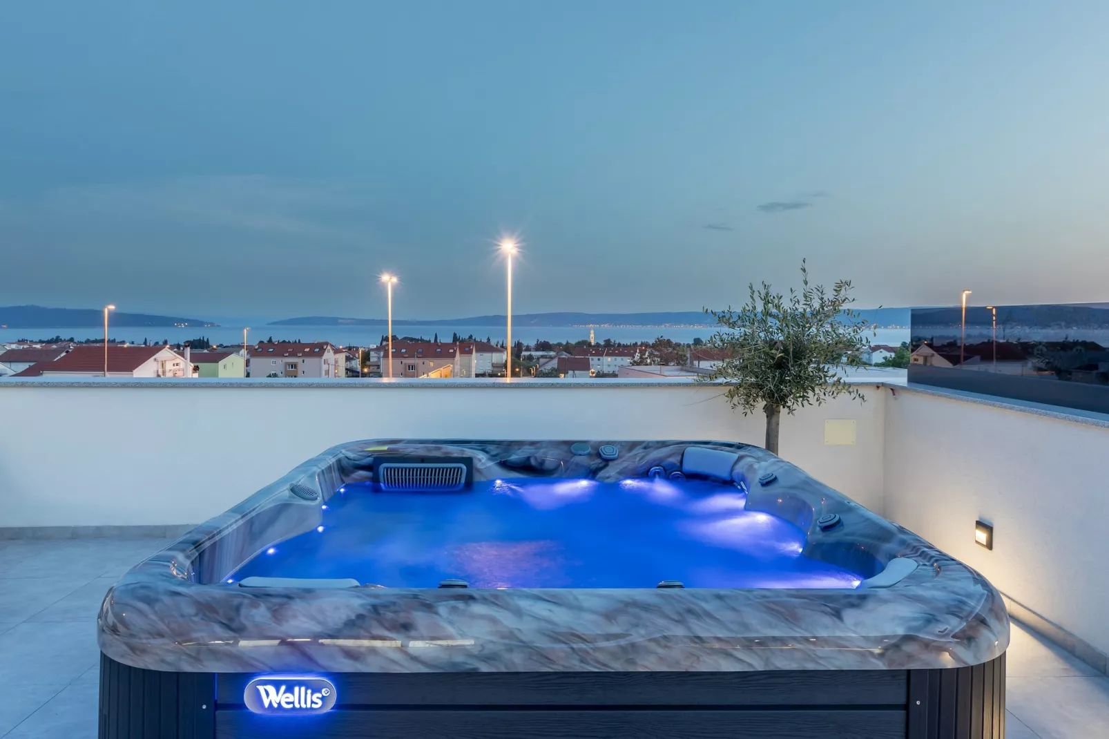 Scenic Kastel Luksic Apartments - Two Bedroom Apartment (owner Penthouse) - Terras