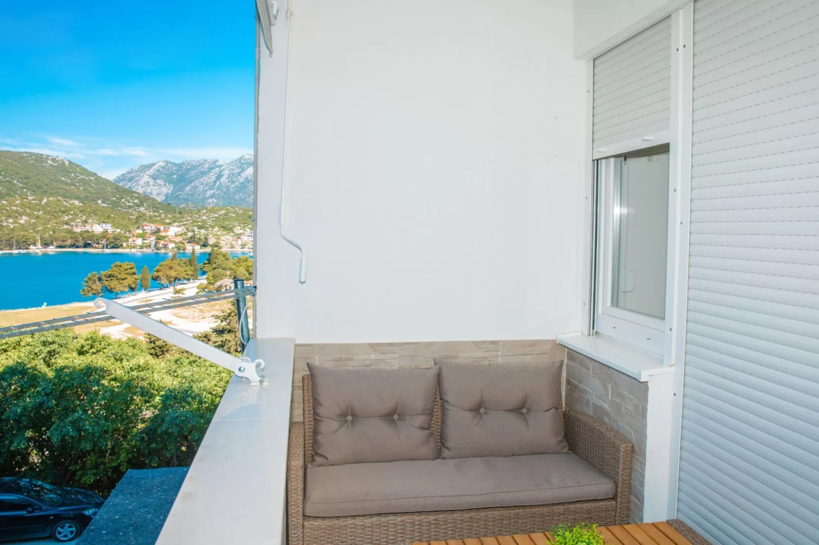 Apartment Matko - Two Bedrom Apartment with Beach View - Uitzicht