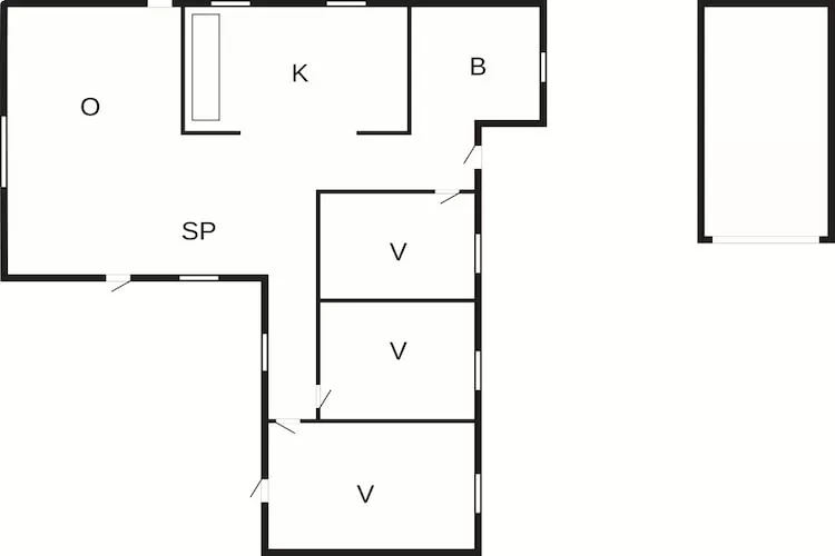 7 Personen vakantie huis in Fjerritslev - Plattegrond