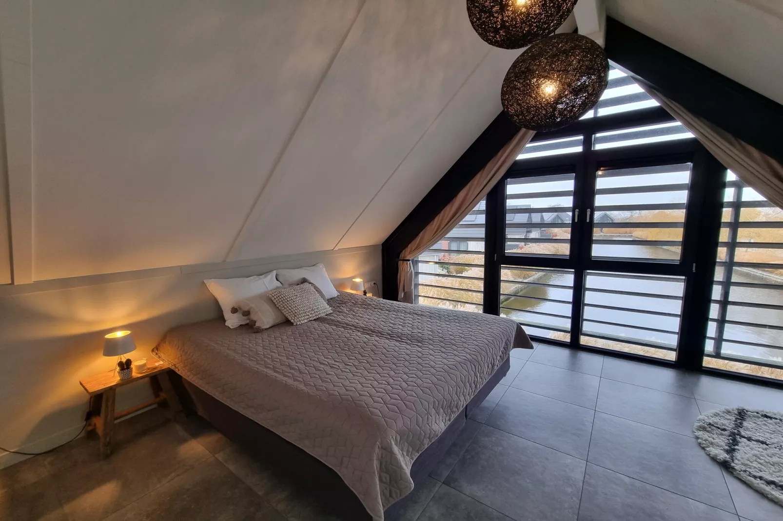 Watervilla Njoggen - Slaapkamer