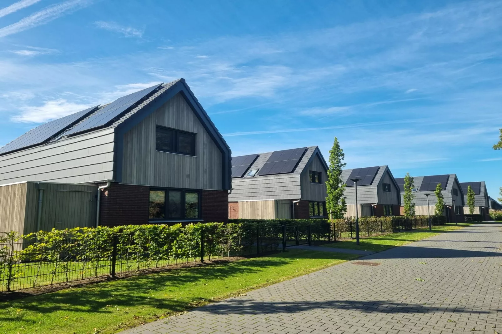 Watervilla Fjirtjin - Buitenkant zomer