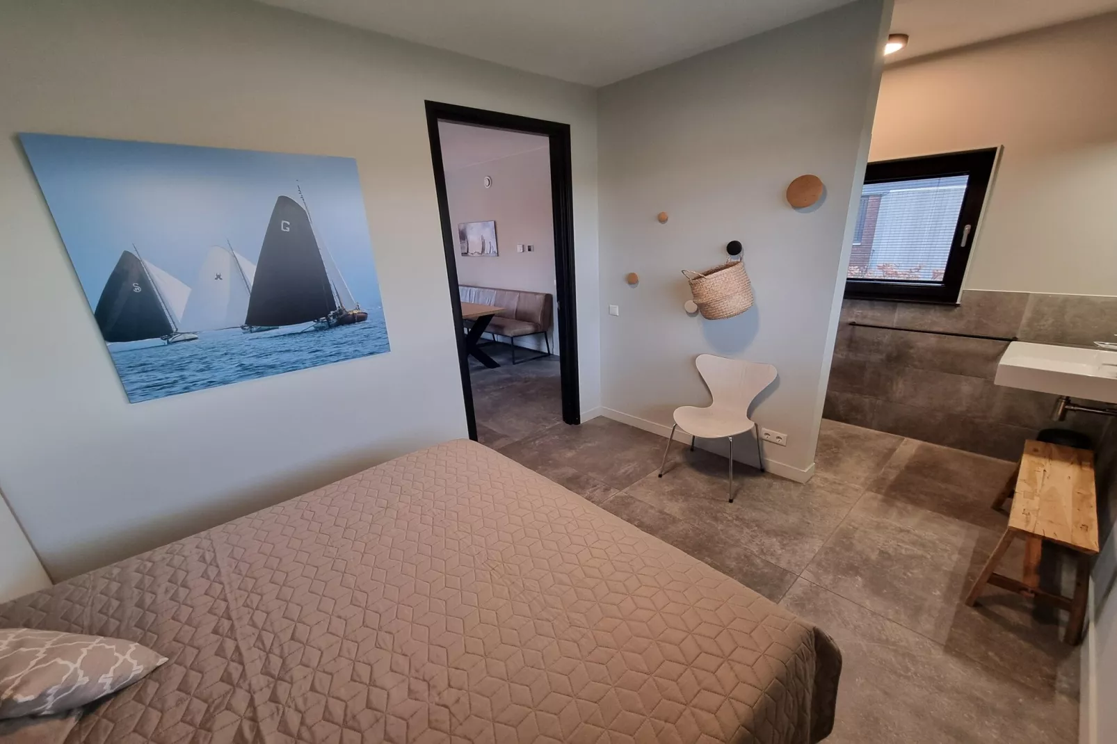 Watervilla Njoggen - Slaapkamer
